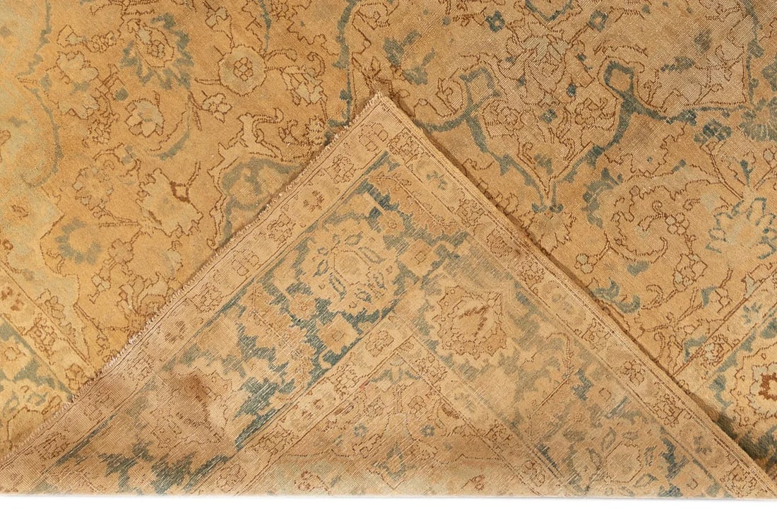 Early 20th Century Antique Tabriz Rug 9 X 12 - 3