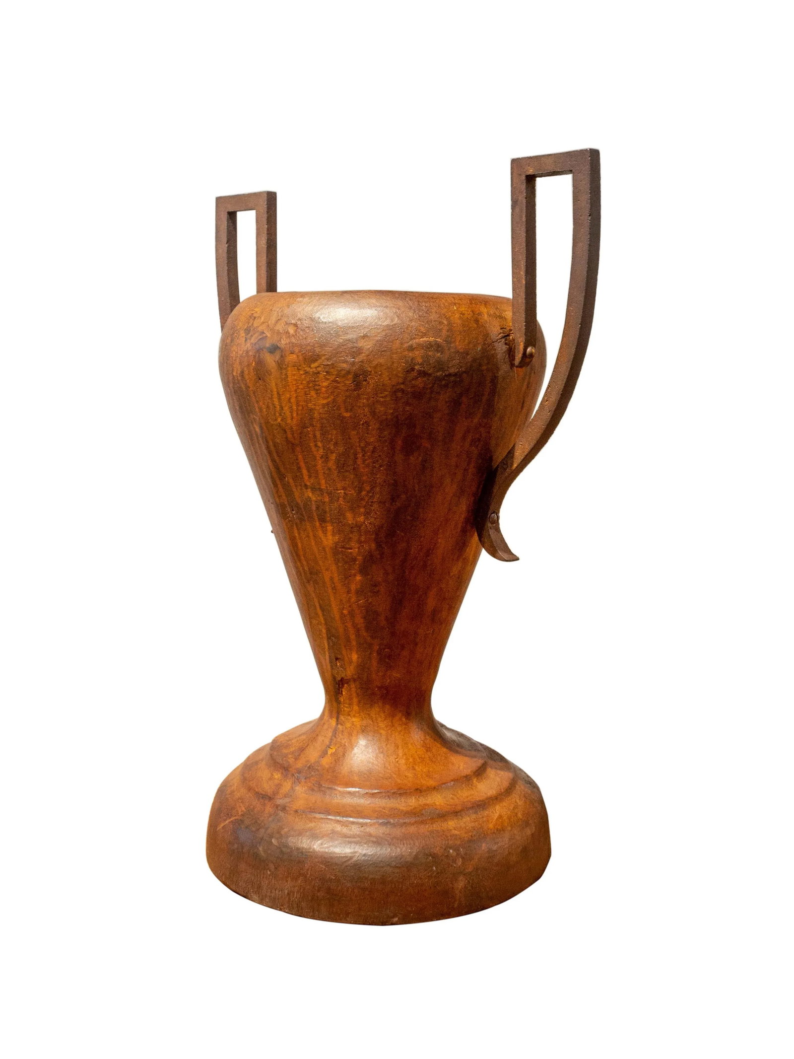 19th Century French Patinated Iron Urn - 2