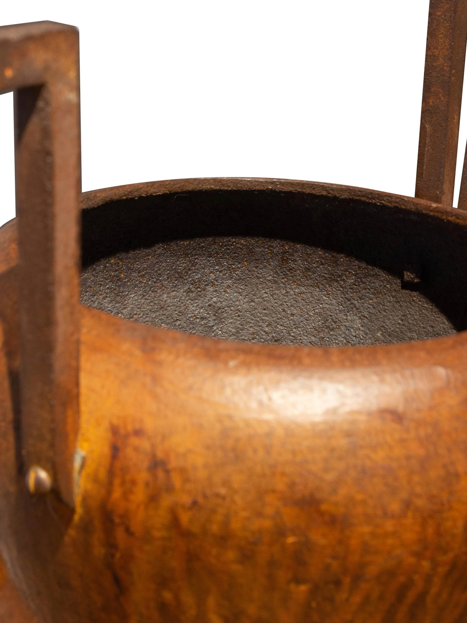 19th Century French Patinated Iron Urn - 5