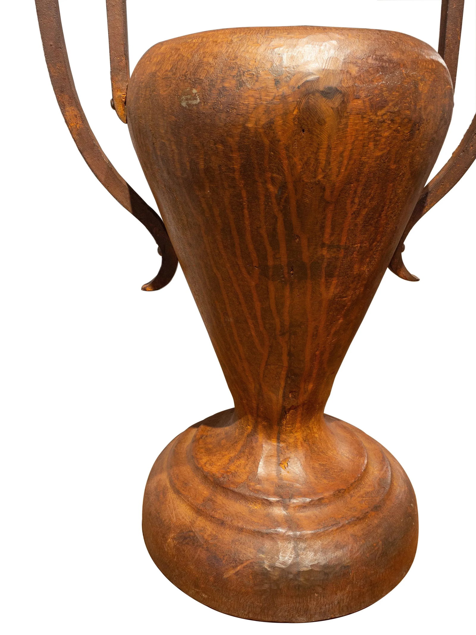 19th Century French Patinated Iron Urn - 6