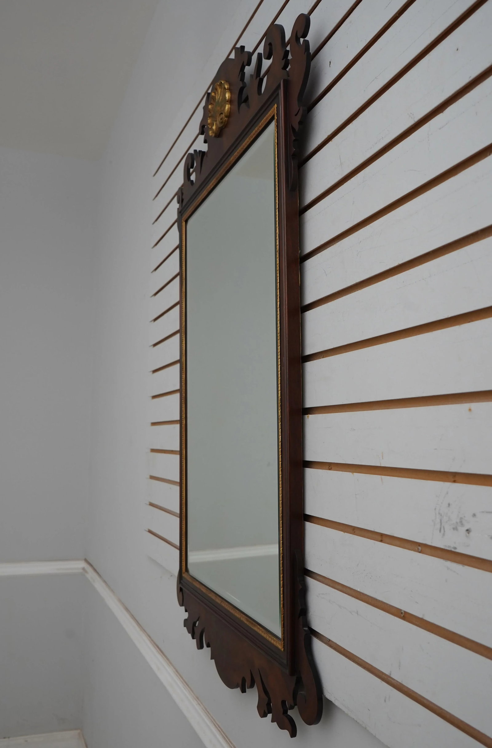 Henkel Harris Chippendale Mahogany Mirror - 2