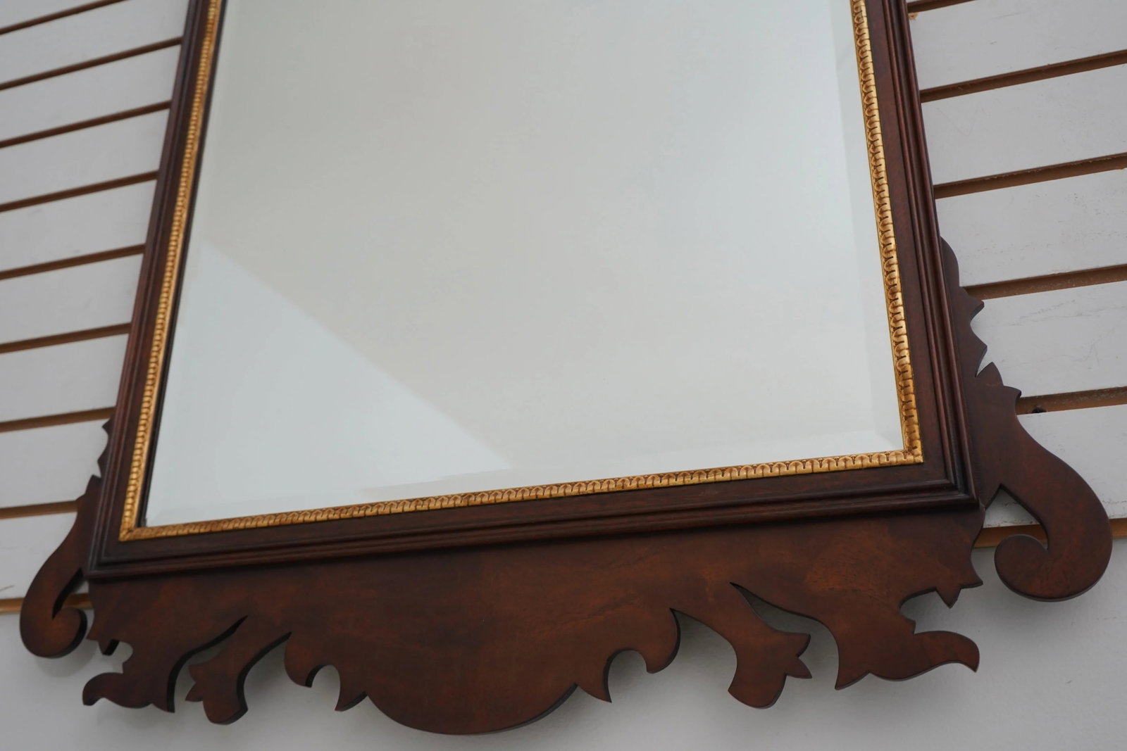 Henkel Harris Chippendale Mahogany Mirror - 4