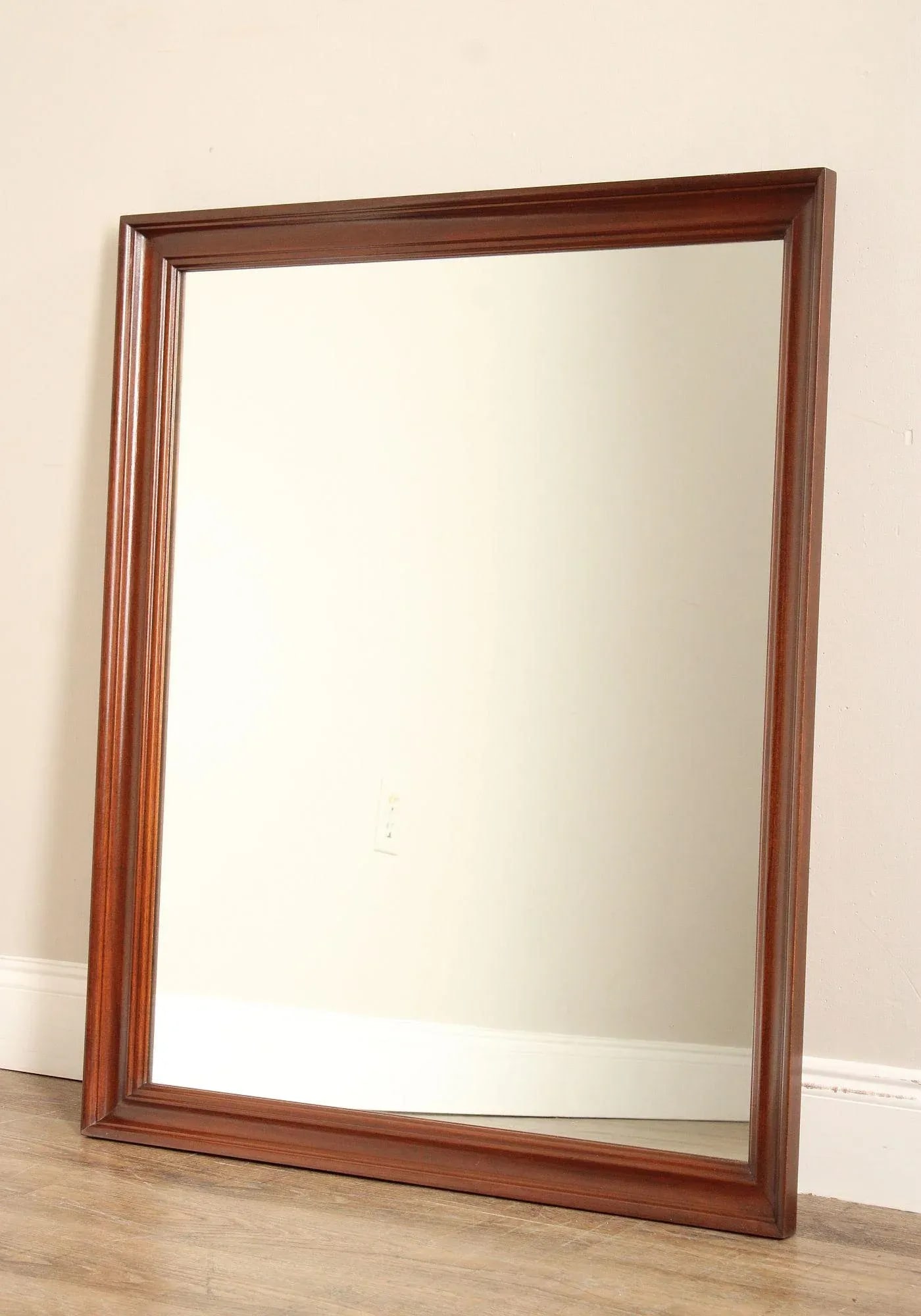 Pennsylvania House Traditional Cherry Frame Rectangular Wall Mirror - 2