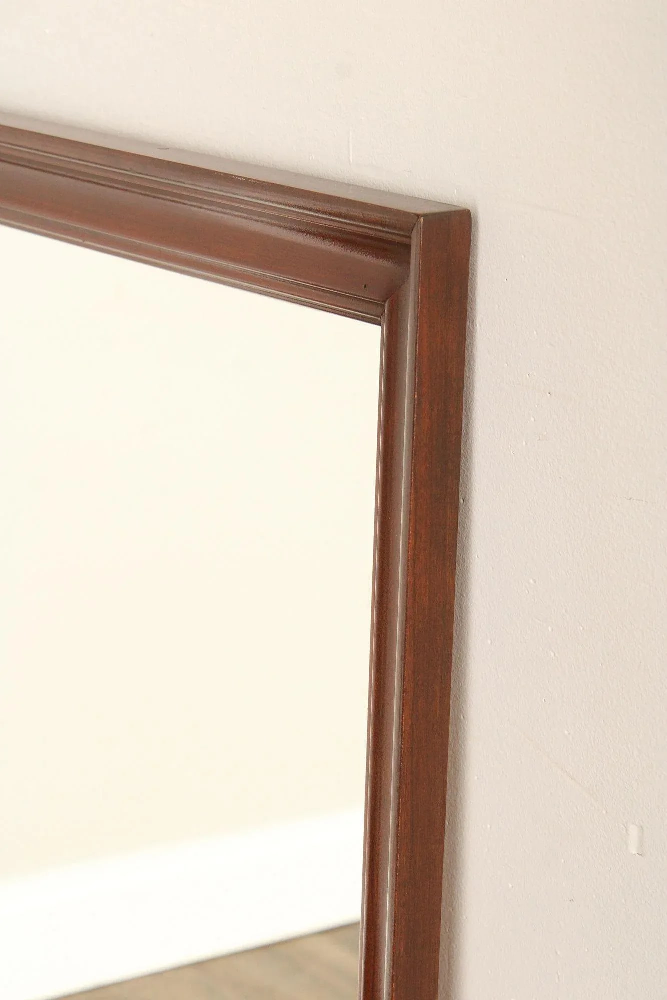 Pennsylvania House Traditional Cherry Frame Rectangular Wall Mirror - 6