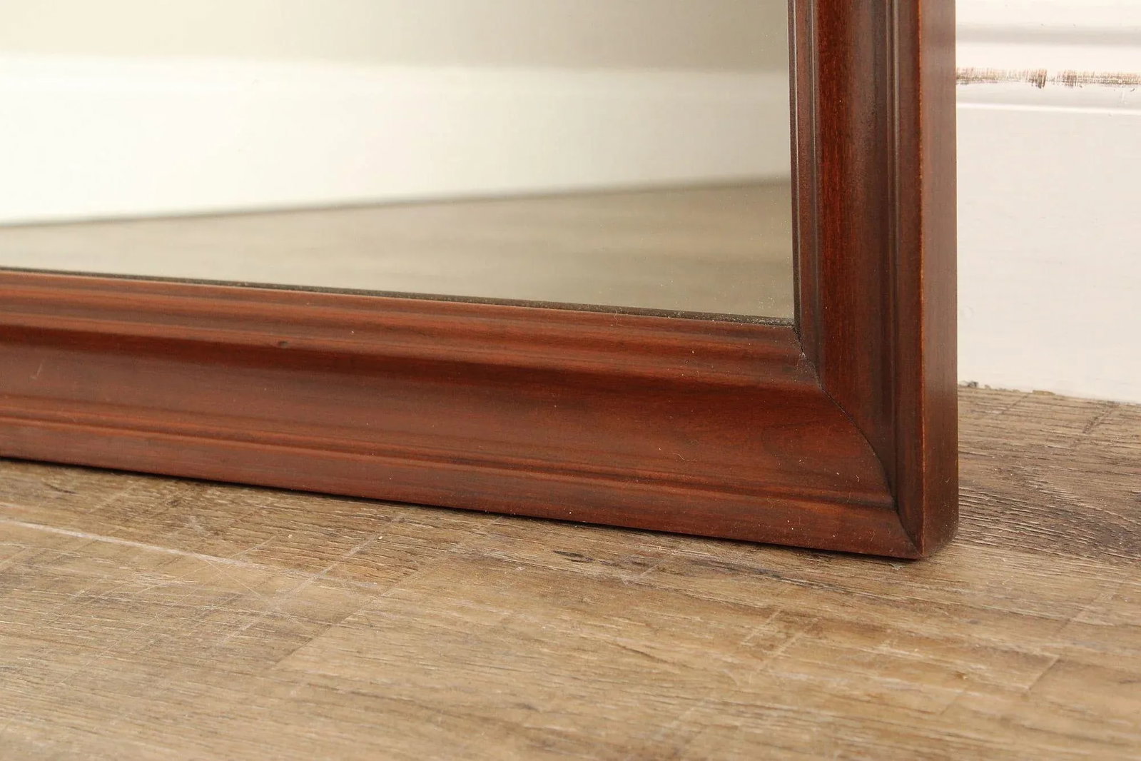 Pennsylvania House Traditional Cherry Frame Rectangular Wall Mirror - 7