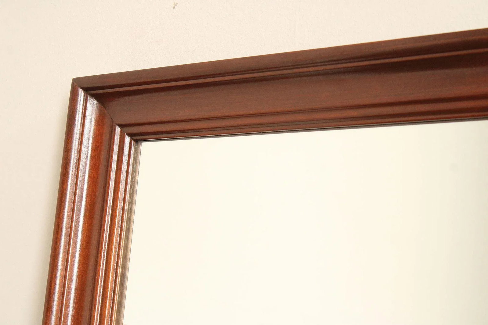 Pennsylvania House Traditional Cherry Frame Rectangular Wall Mirror - 9