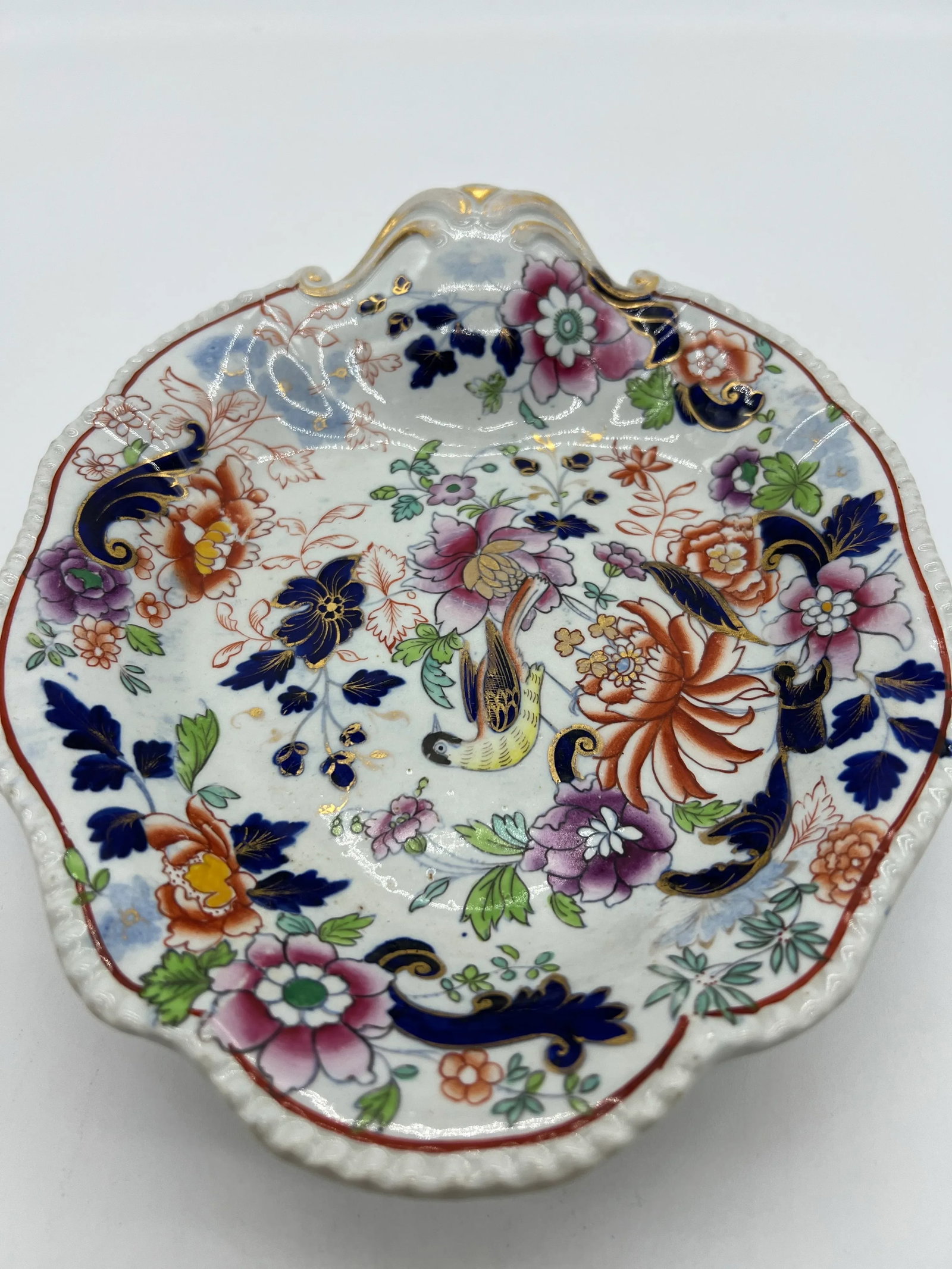 Antique Mason's Ironstone Decorated Imari Style Sweet Meat Dish, Circa 1810's - 7