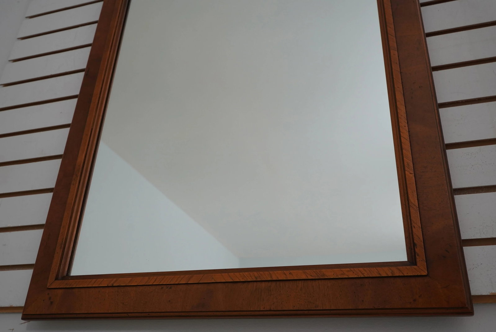 Henredon Walnut Frame Dresser Mirror - 6
