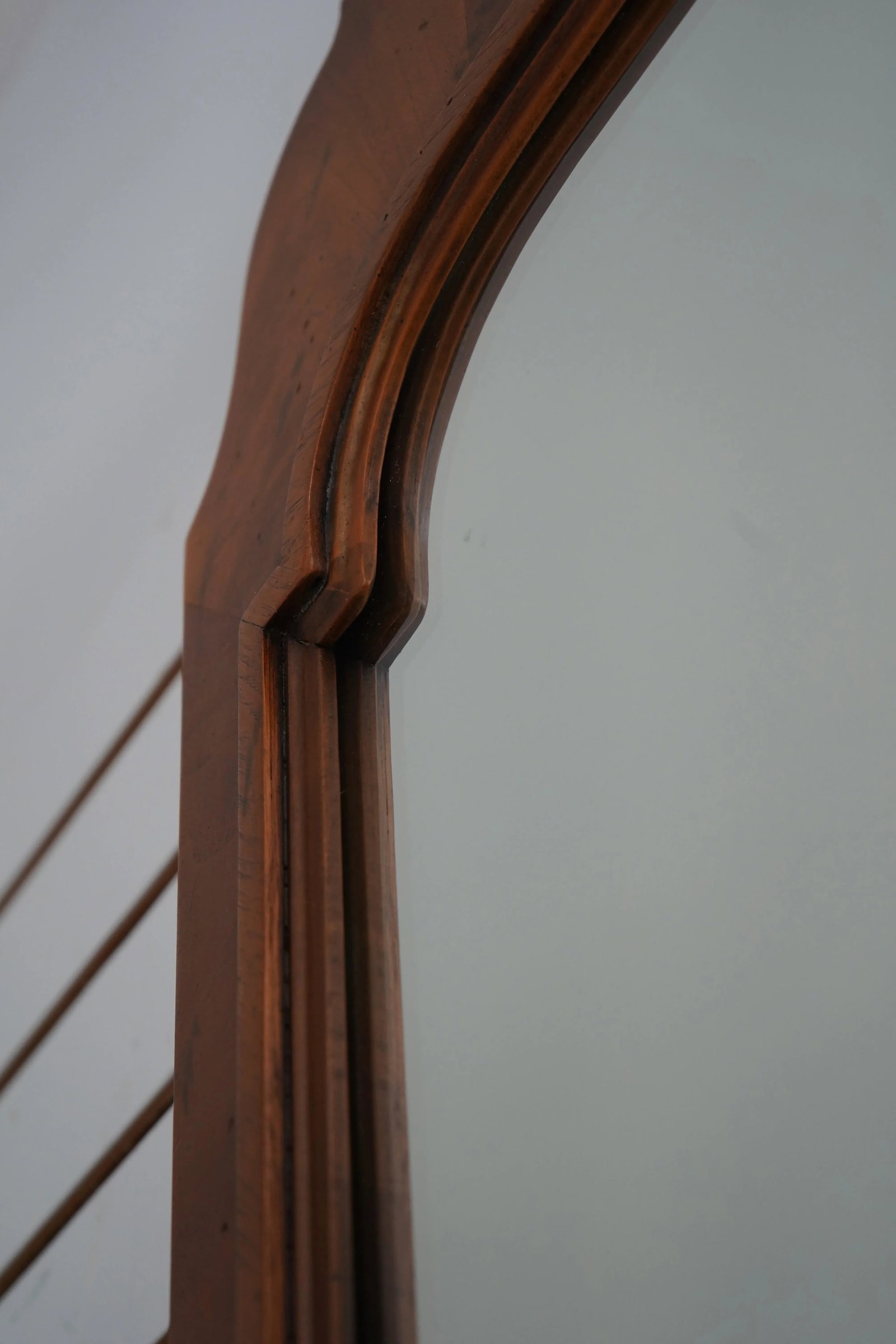 Henredon Walnut Frame Dresser Mirror - 8