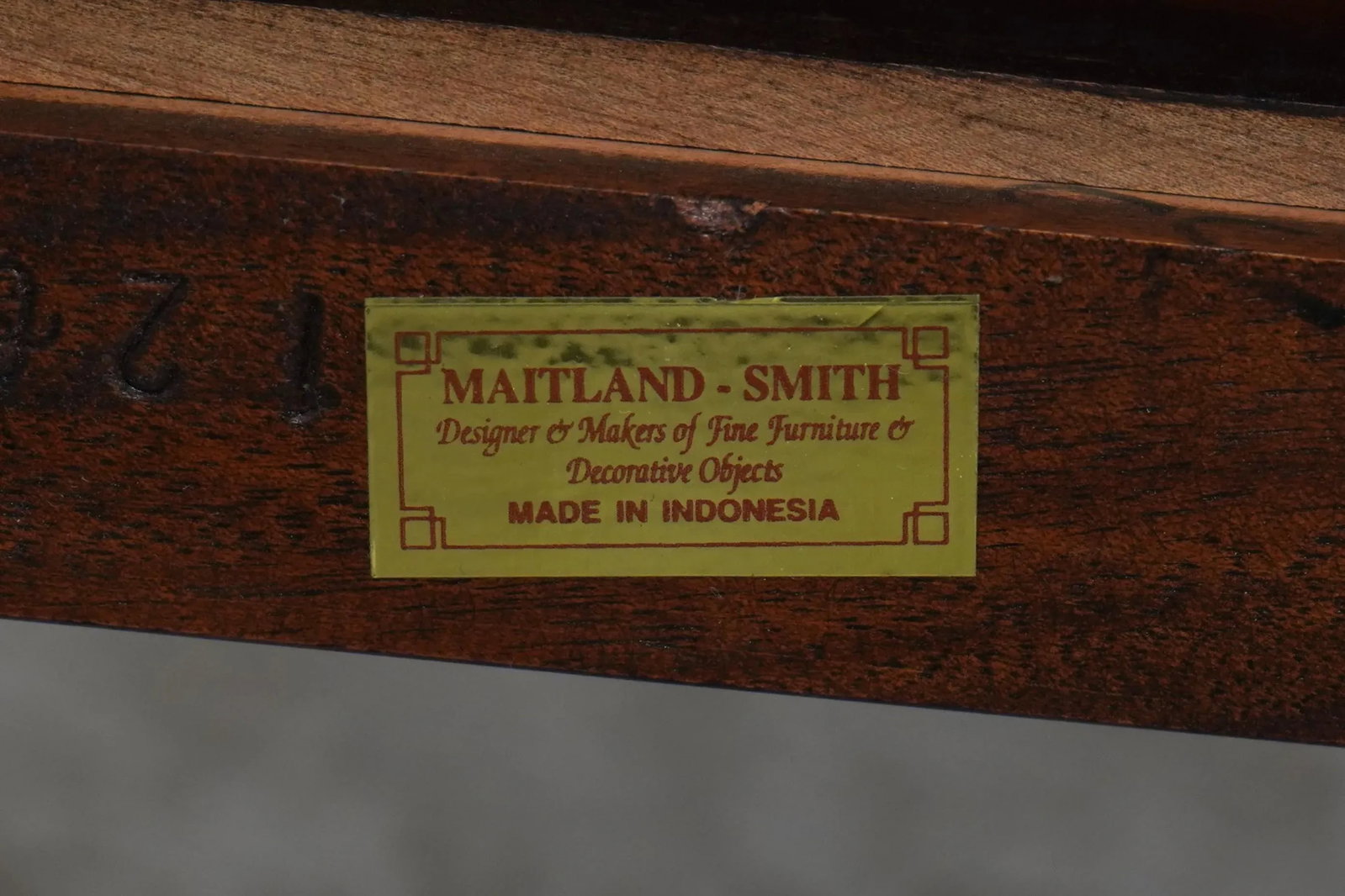 Pair Maitland Smith Chippendale Mahogany Side Chairs - 12