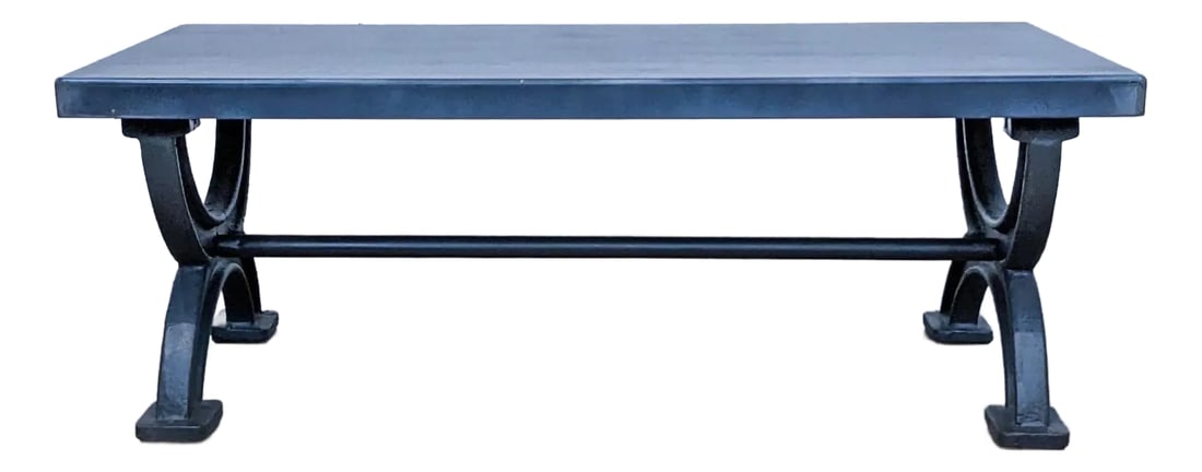 Restoration Hardware Solid Iron Coffee Table (1 of 3)