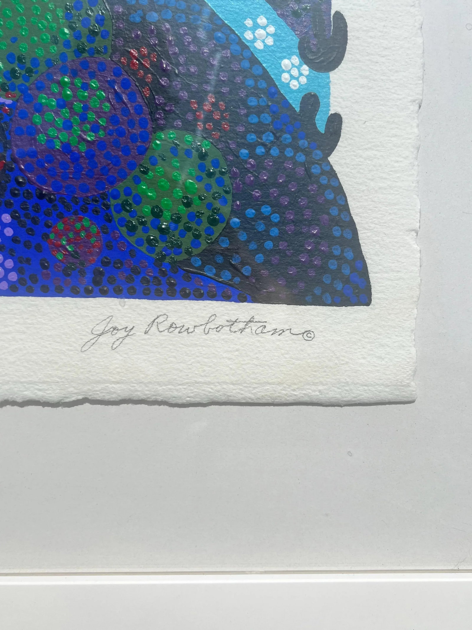 Indiginous Maori Painting by Joy Rowbotham - New Zealand Landscape - 4