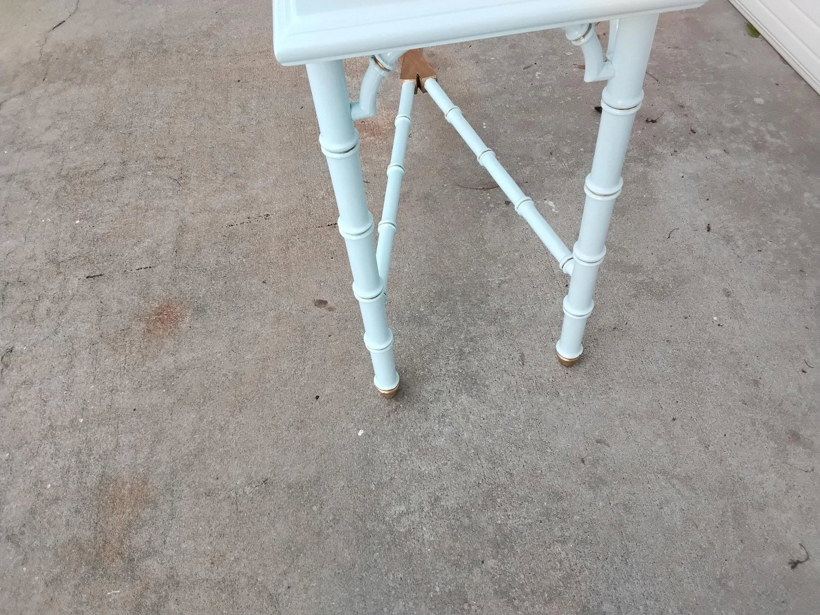 1960s Mid-Century Palm Beach Sofa Table - 6