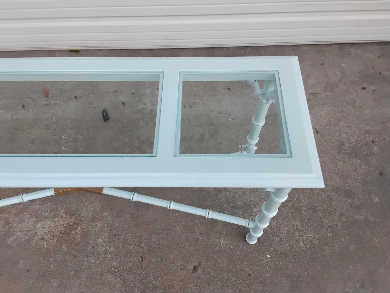 1960s Mid-Century Palm Beach Sofa Table - 7