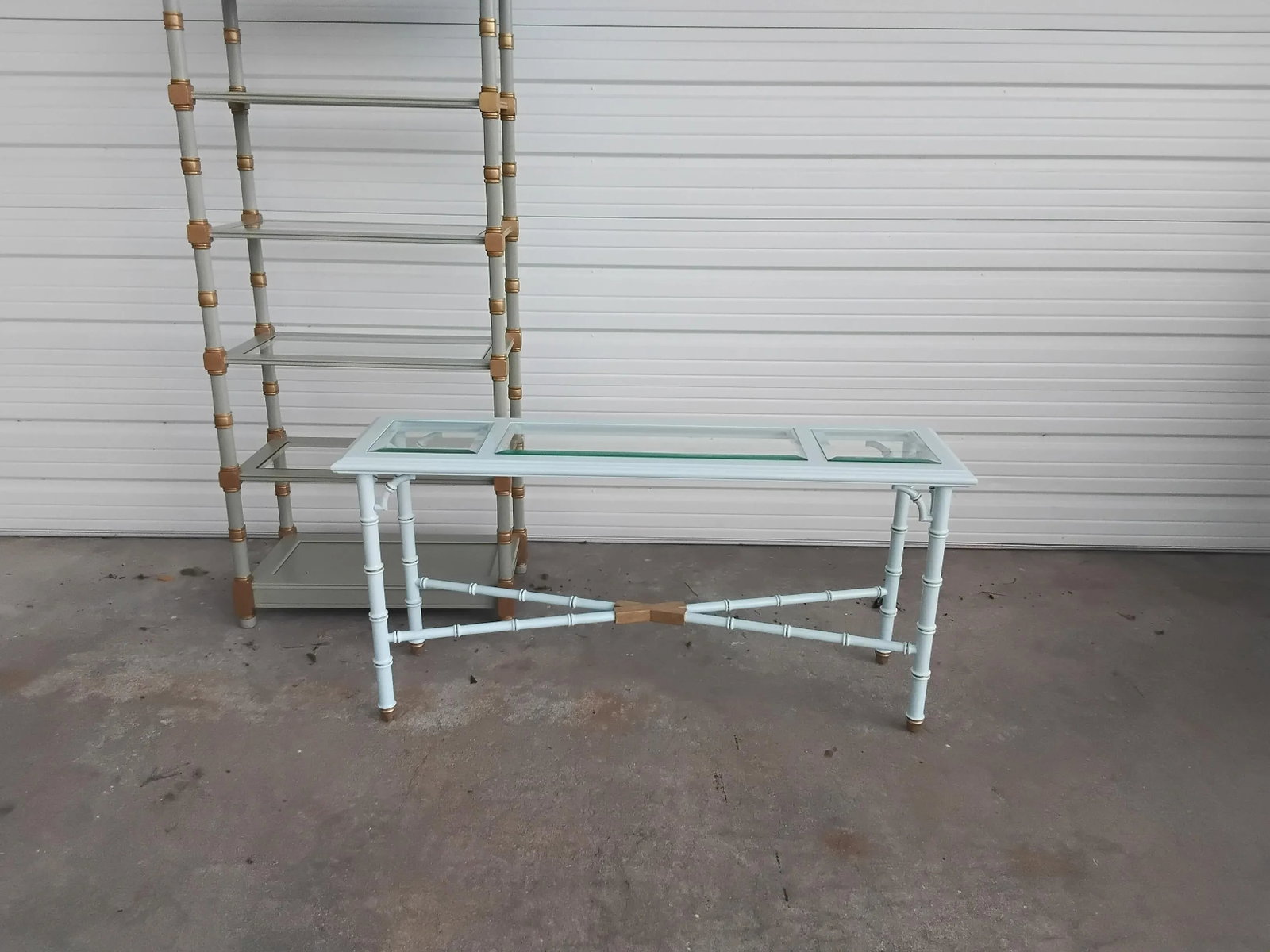 1960s Mid-Century Palm Beach Sofa Table - 8