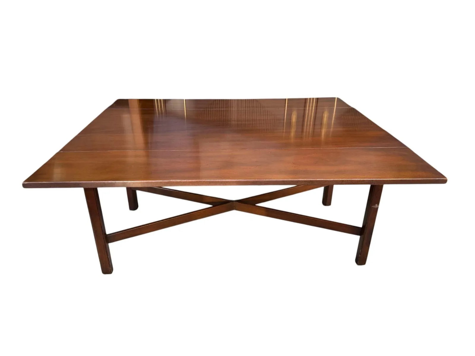 Kittinger Williamsburg Adaptation Mahogany Dropleaf Coffee Cocktail Table - 2