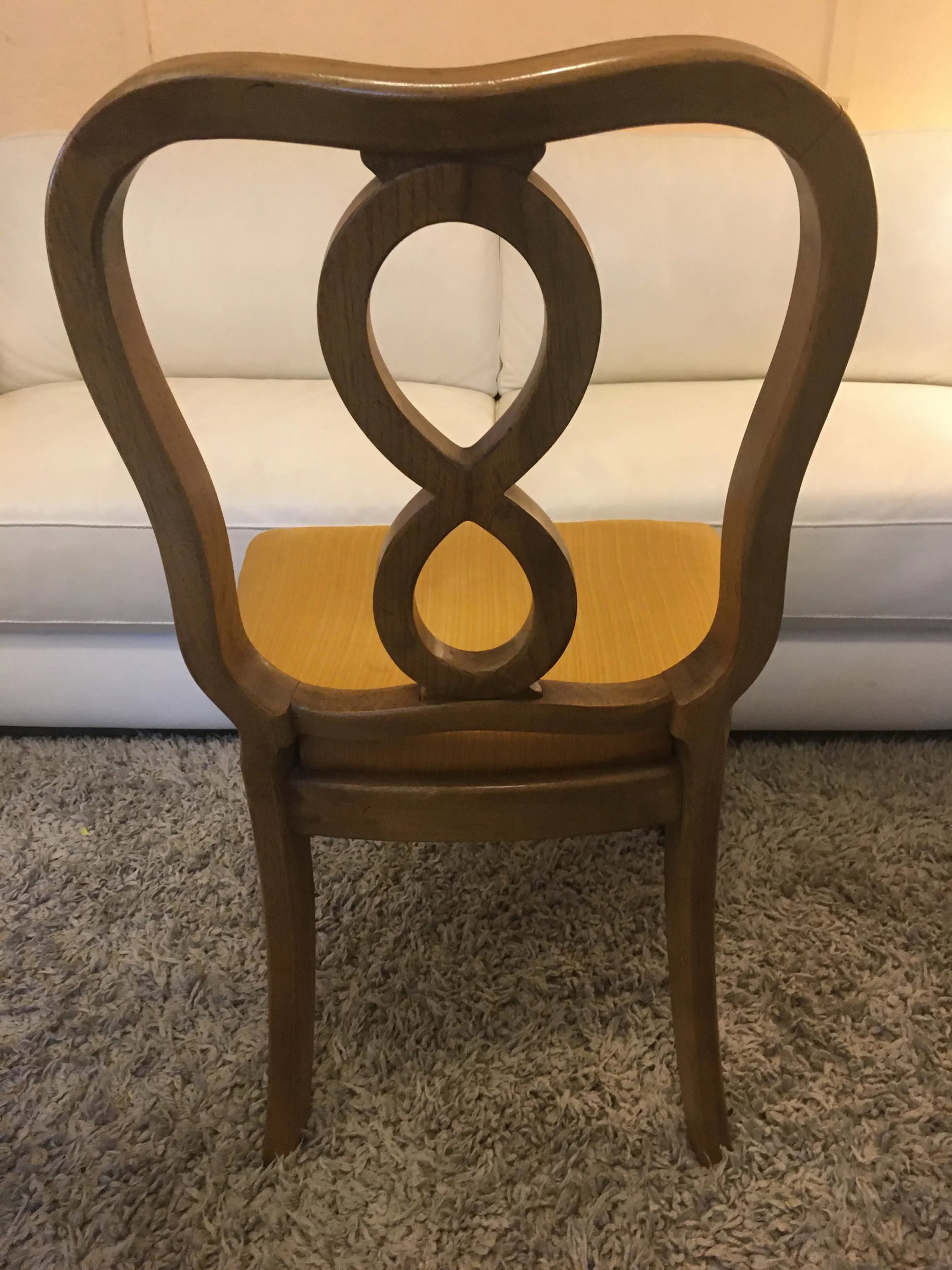 Mid 20th Century Lenoir House for Broyhill Furniture "Figure 8" Chair - 4