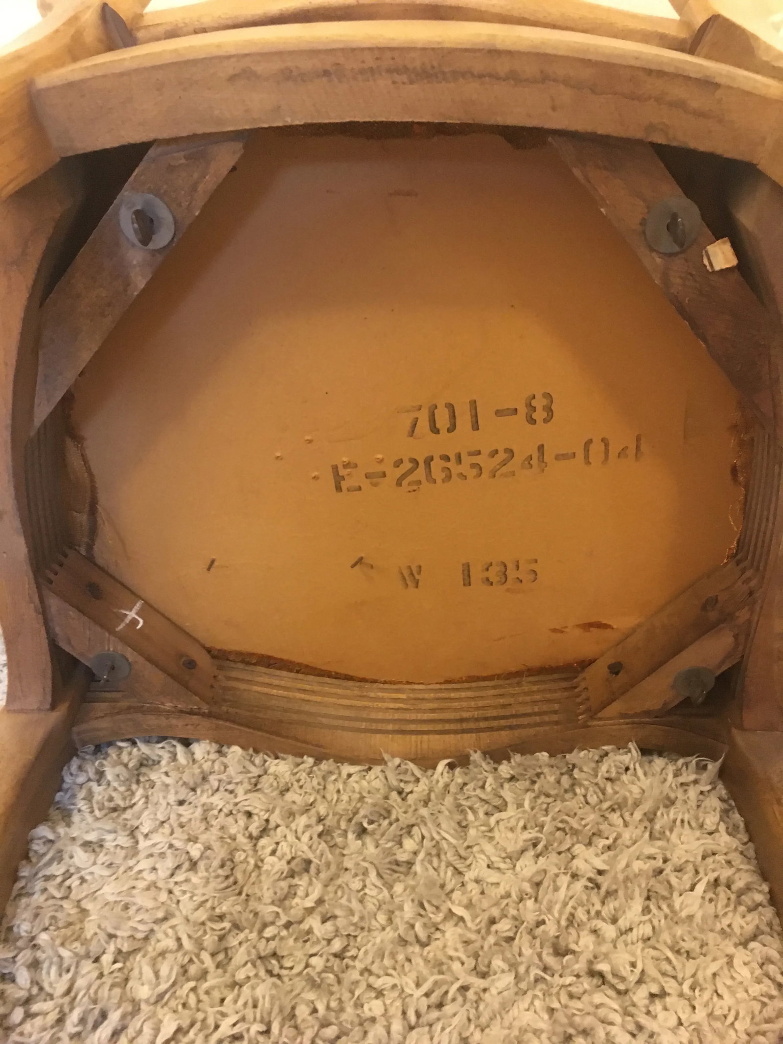Mid 20th Century Lenoir House for Broyhill Furniture "Figure 8" Chair - 5