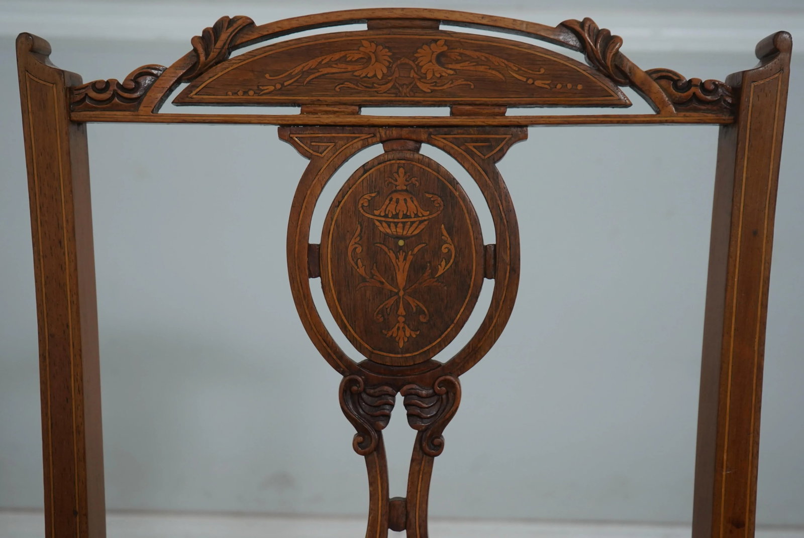 Pair of Antique James Schoolbred Edwardian Rosewood Chairs - 5