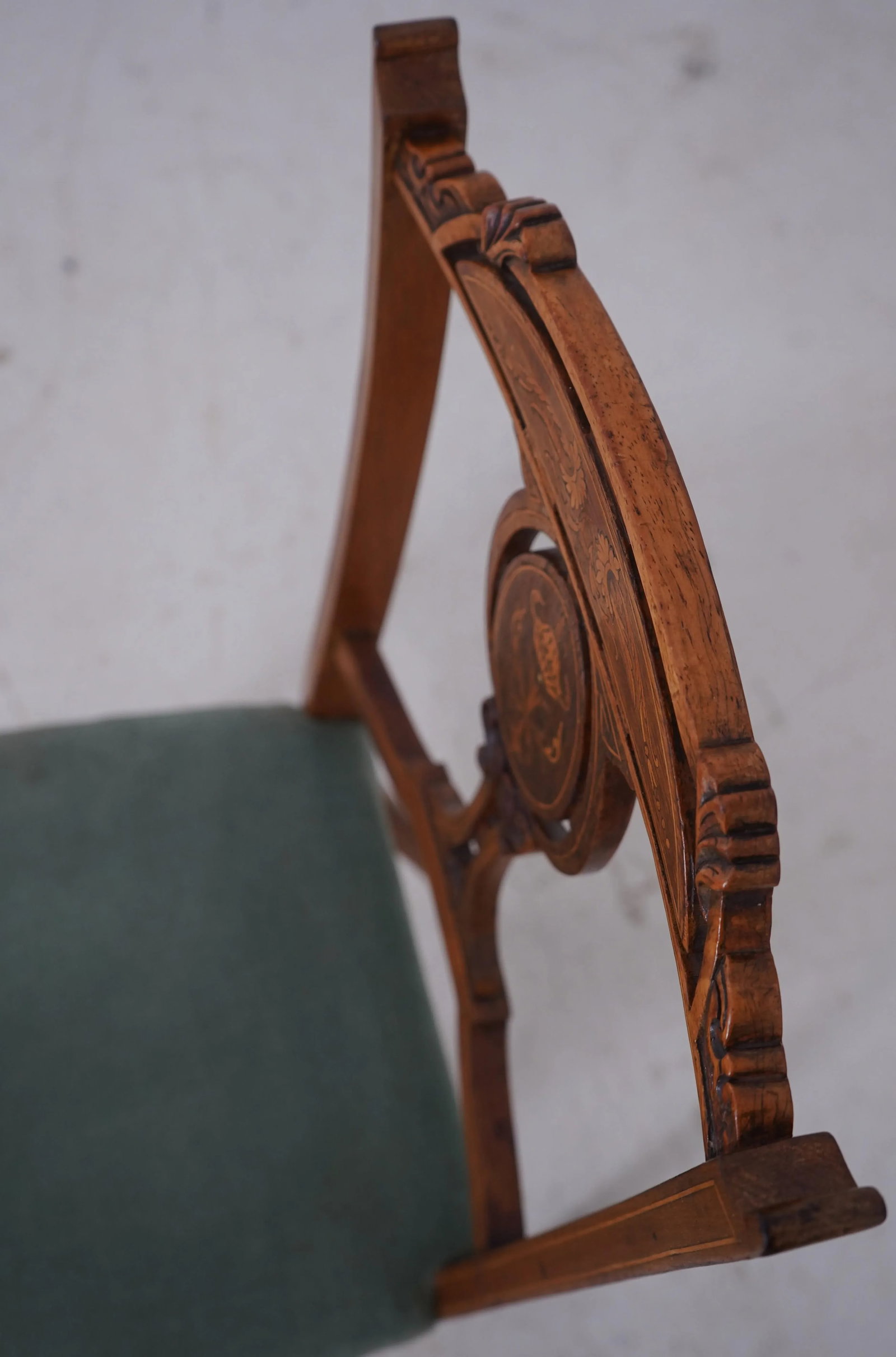 Pair of Antique James Schoolbred Edwardian Rosewood Chairs - 6
