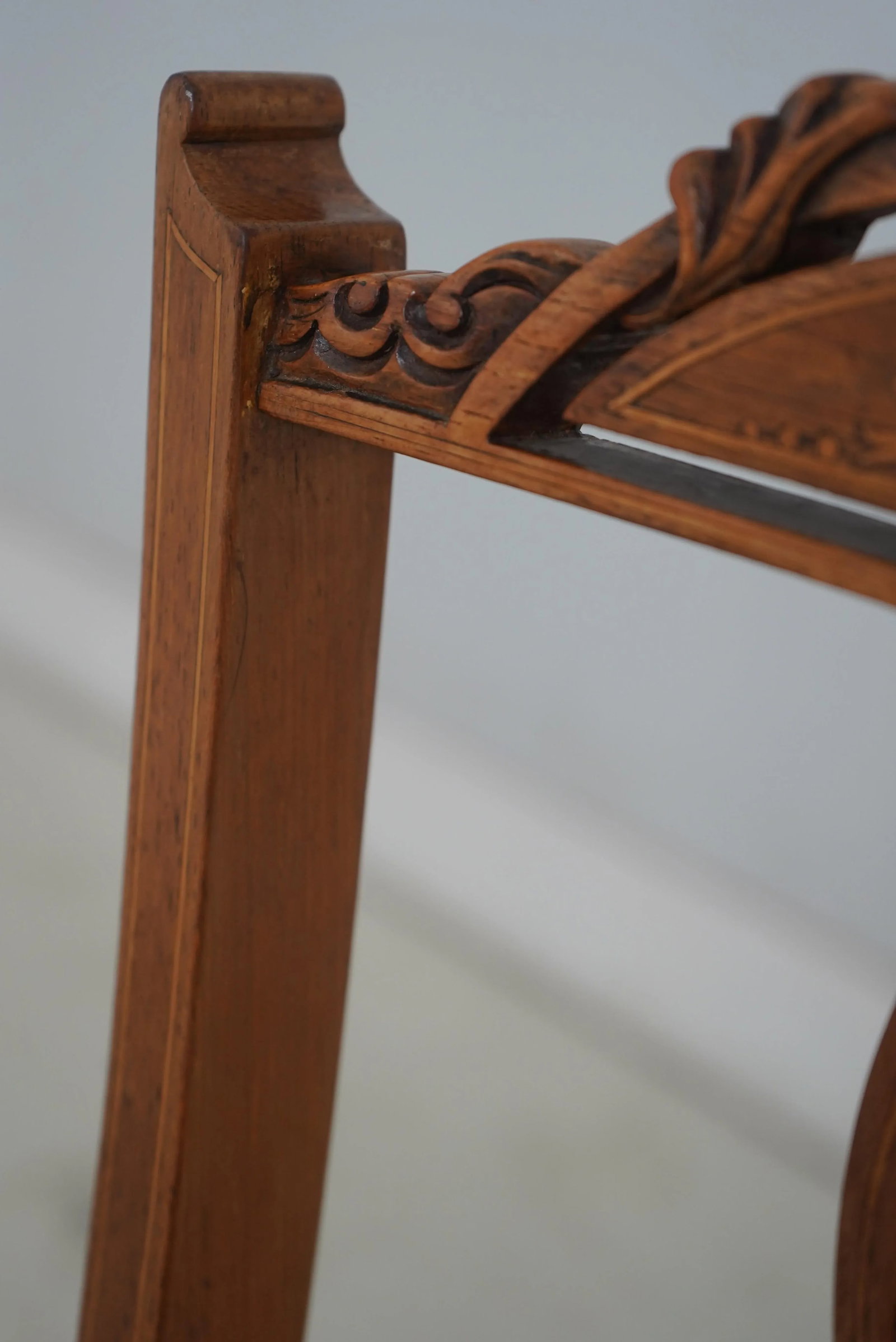 Pair of Antique James Schoolbred Edwardian Rosewood Chairs - 9