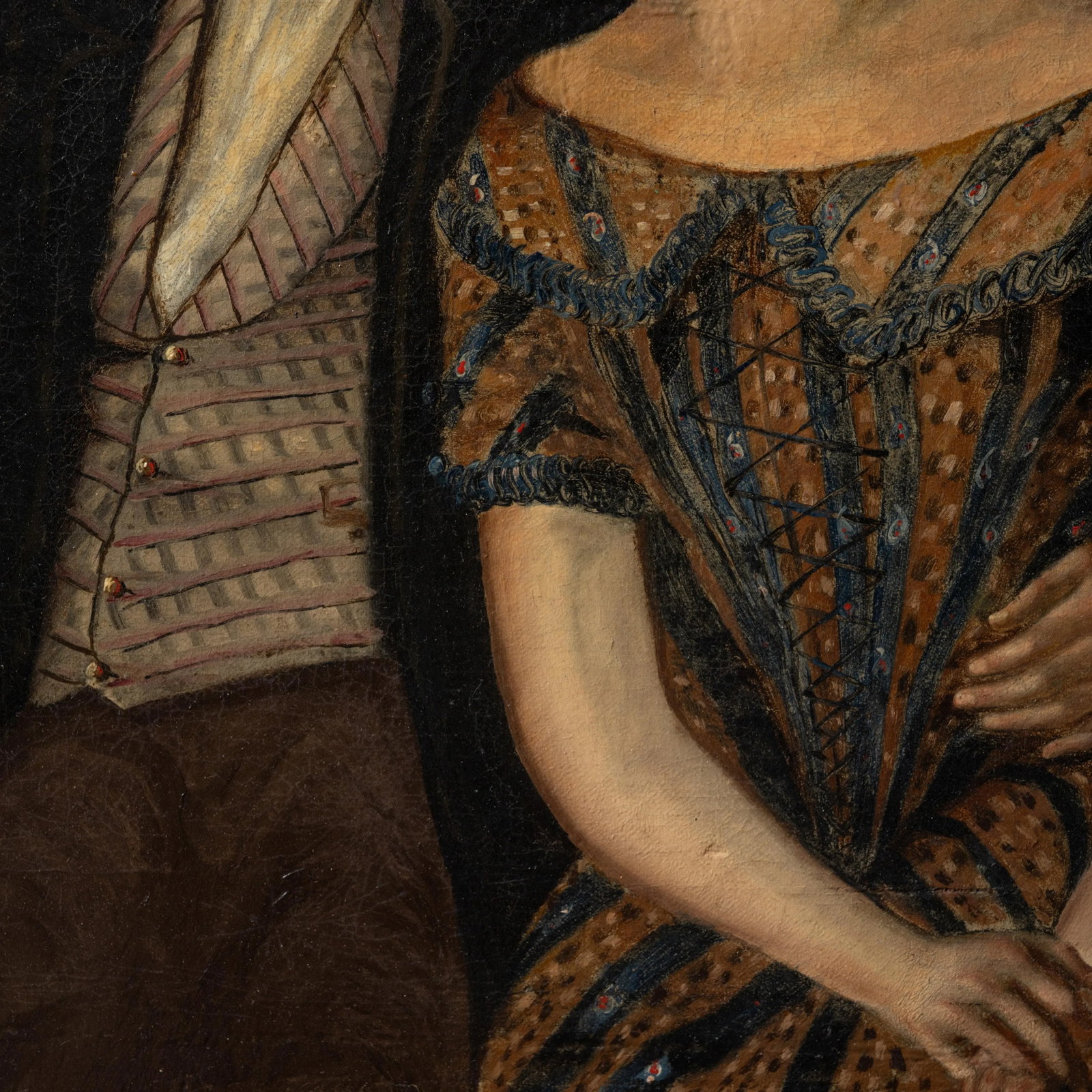 A Biedermeier Portrait of Children by Robert Schwedler, 1845 - 9