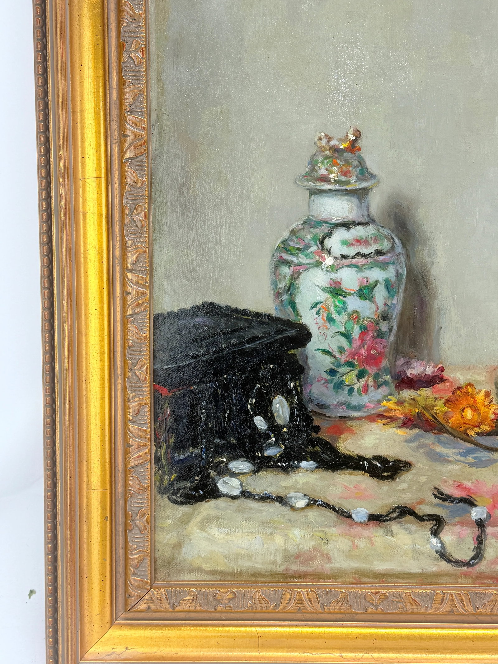 Interior Still Life With Porcelain Vases, Miniature Portrait and Virtue, 1942 - 10