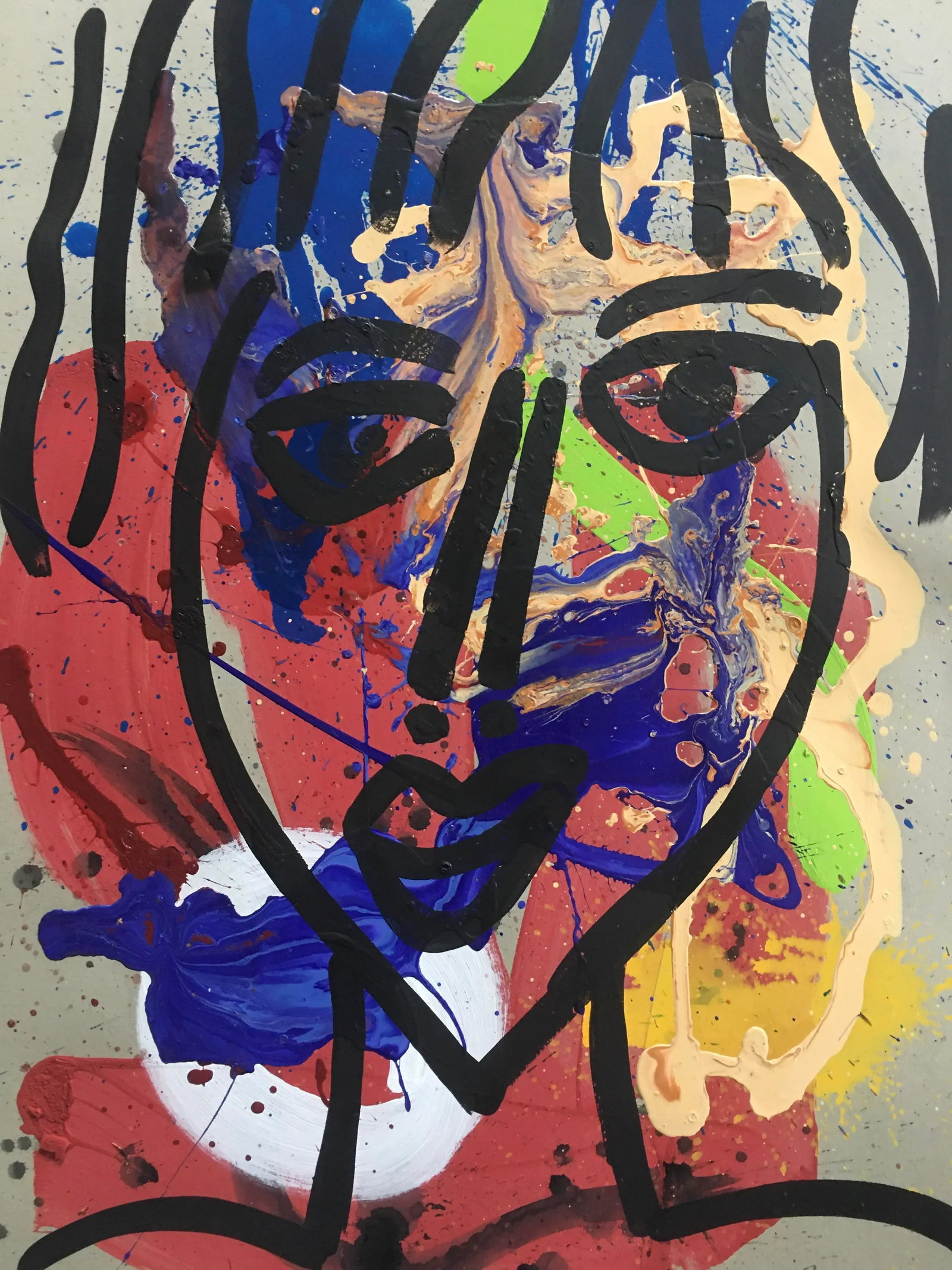 Peter Keil Abstract Painting, Berlin - 2