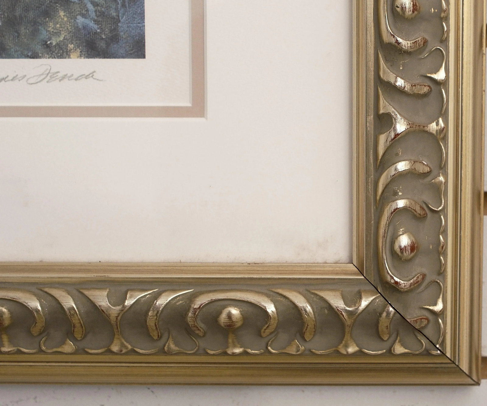 Artist Signed and Framed Decorative Print - 5