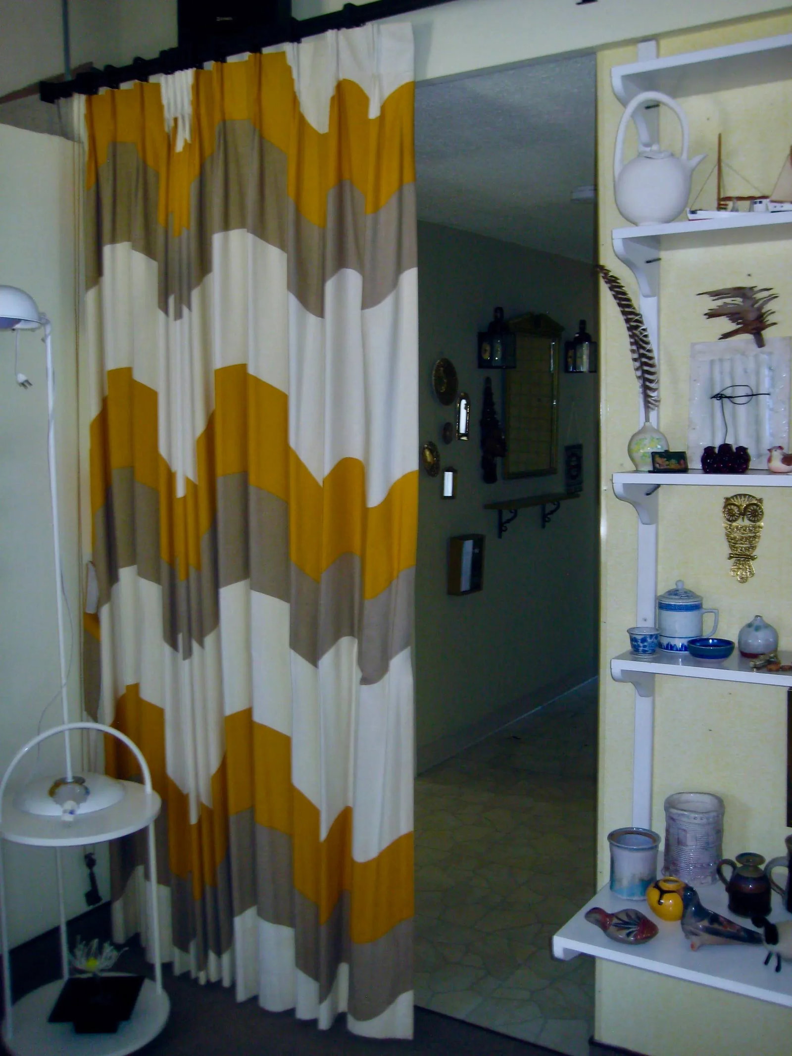 1967 Mid-Century Modern Curtains Drapes - a Pair - 3