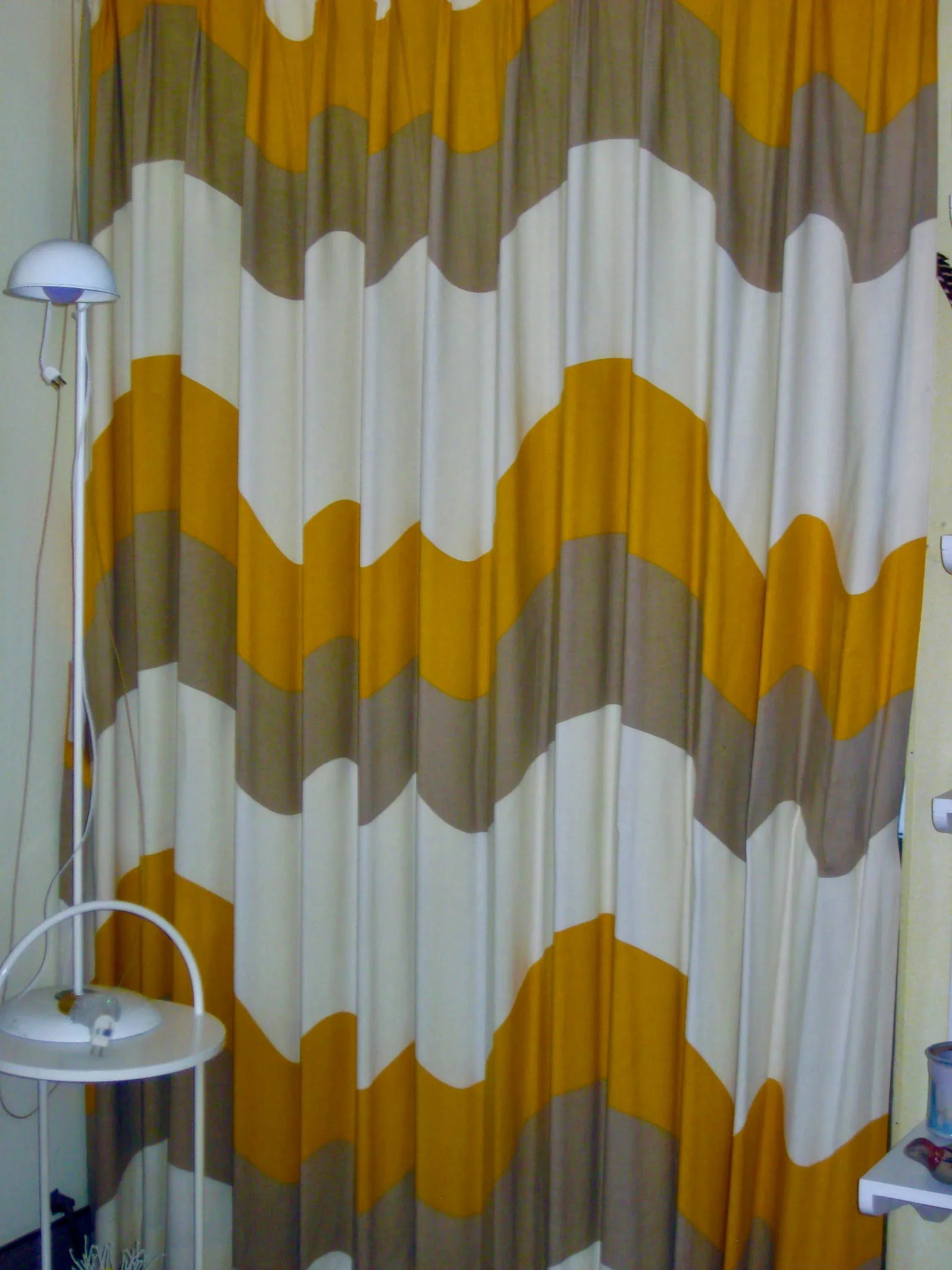 1967 Mid-Century Modern Curtains Drapes - a Pair - 8