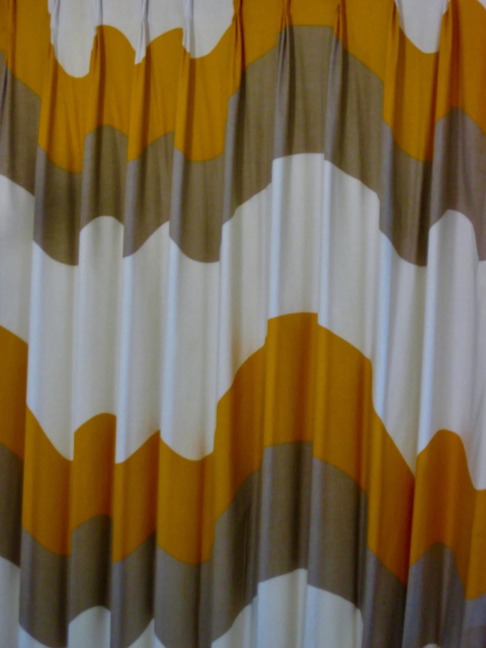 1967 Mid-Century Modern Curtains Drapes - a Pair - 9