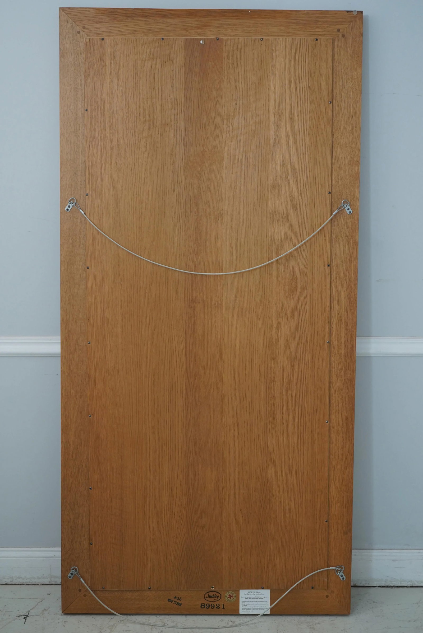 Stickley Mission Oak Large Mirror - 7