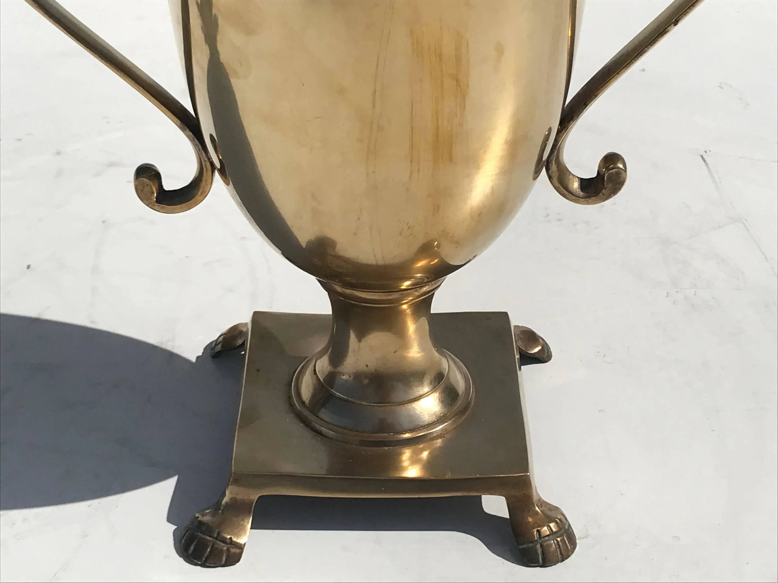 Brass Pineapple Urn Beverage Cooler - 3