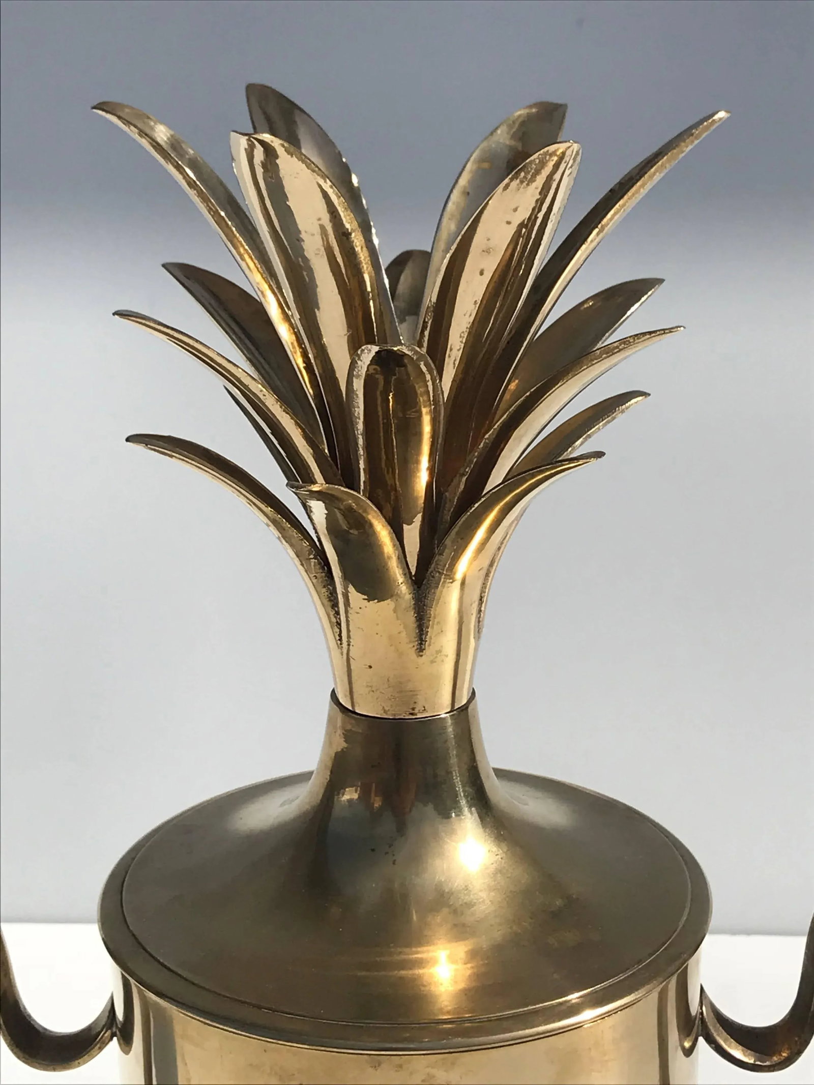 Brass Pineapple Urn Beverage Cooler - 5