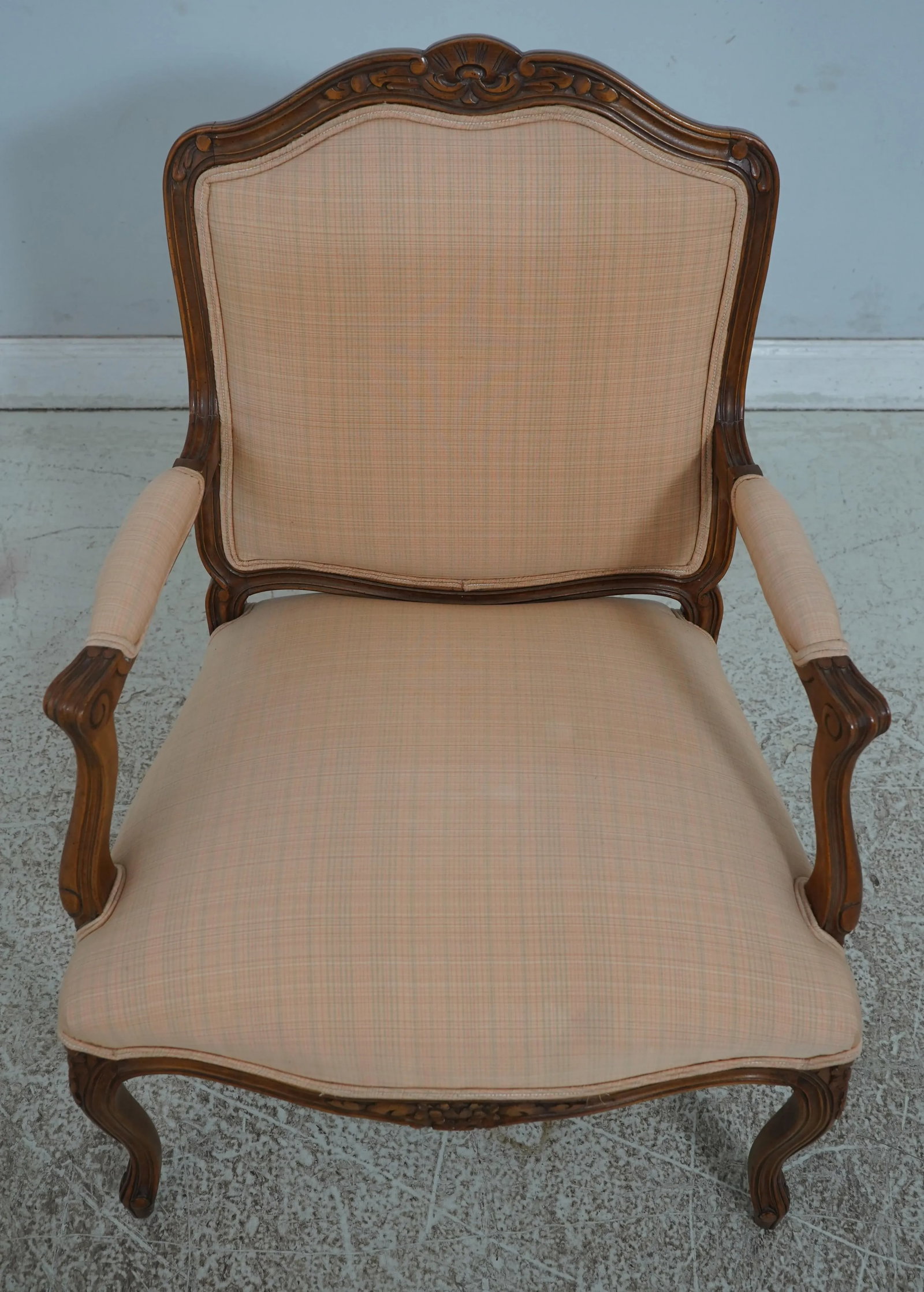 Pair Heritage French Louis XV Style Open Armchairs - 2