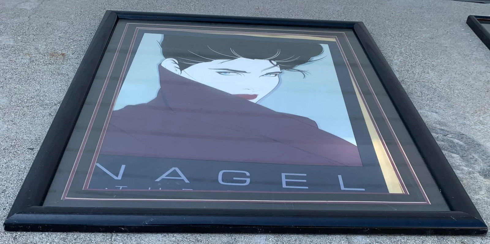 1980s Patrick Nagel Serigraph Limited Edition "The Book" - 2