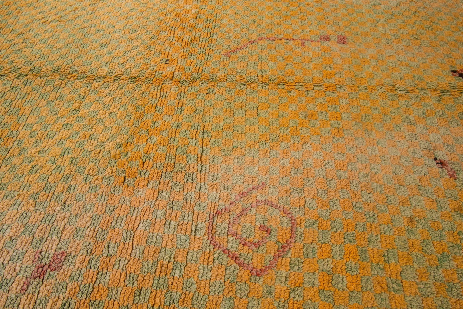 Mid-20th Century Vintage Moroccan Rug - 2
