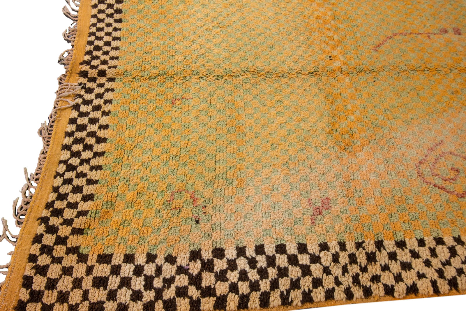 Mid-20th Century Vintage Moroccan Rug - 4
