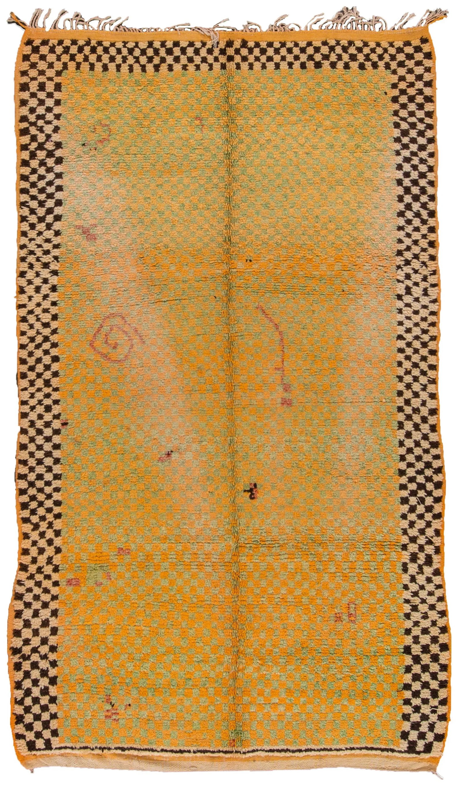 Mid-20th Century Vintage Moroccan Rug - 9