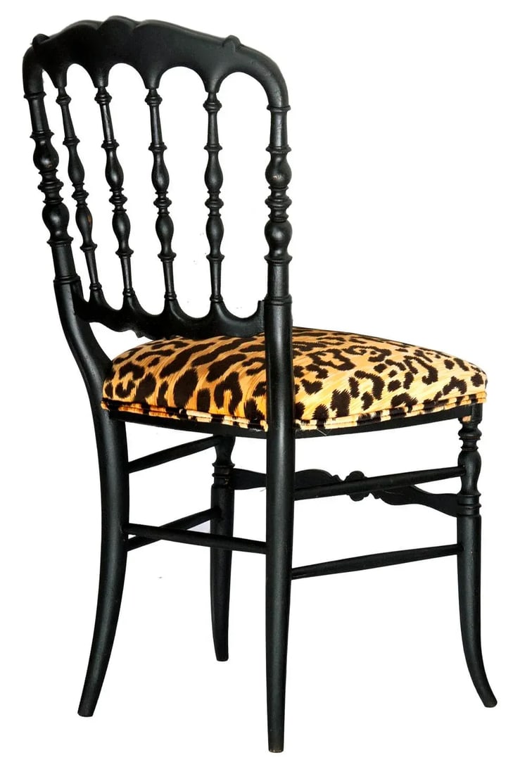 Antique French Charivari Chairs- a Pair - 5