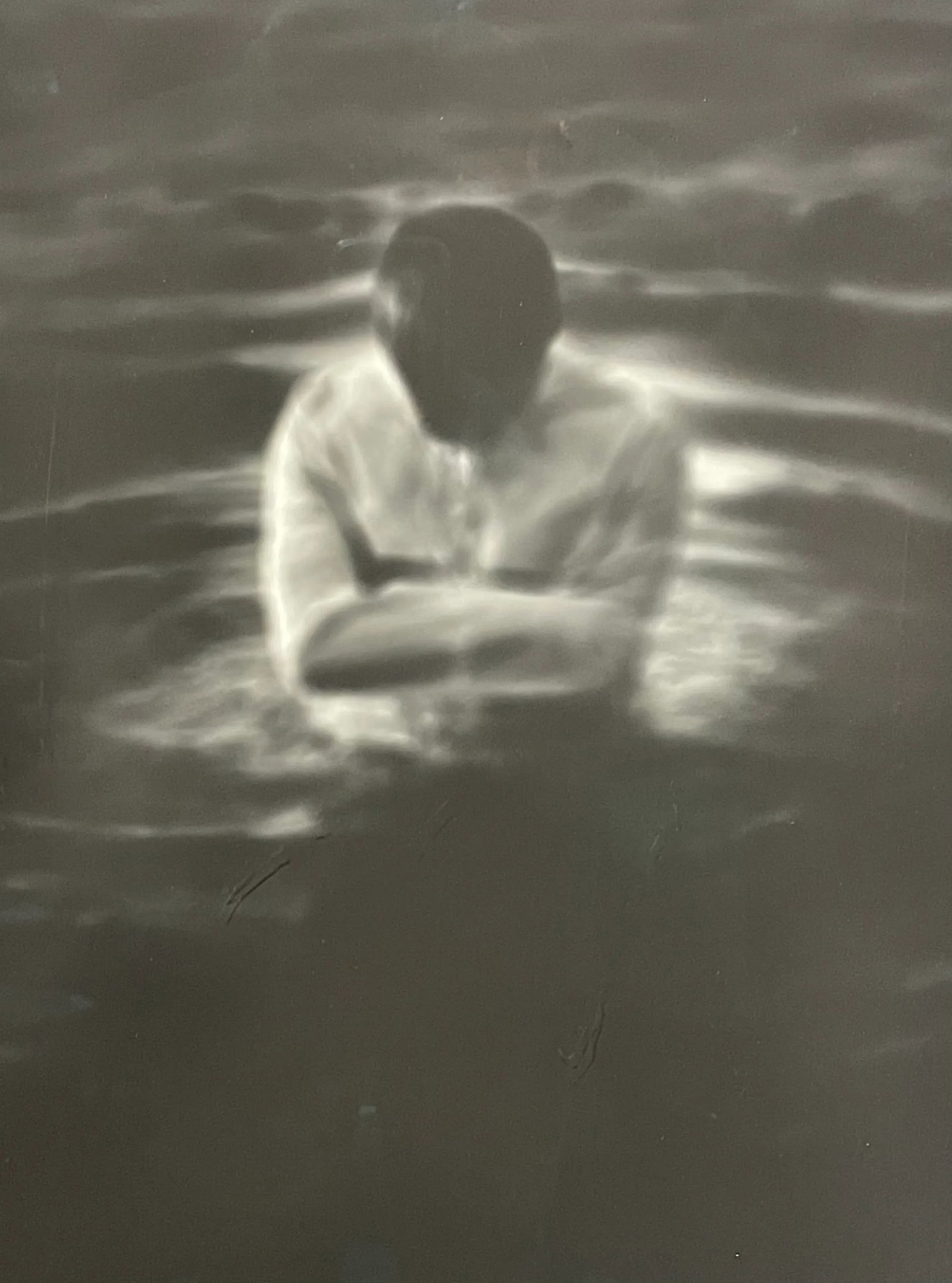 Contemporary Self-Portrait of Robert Stivers Black and White Photograph, Framed - 2