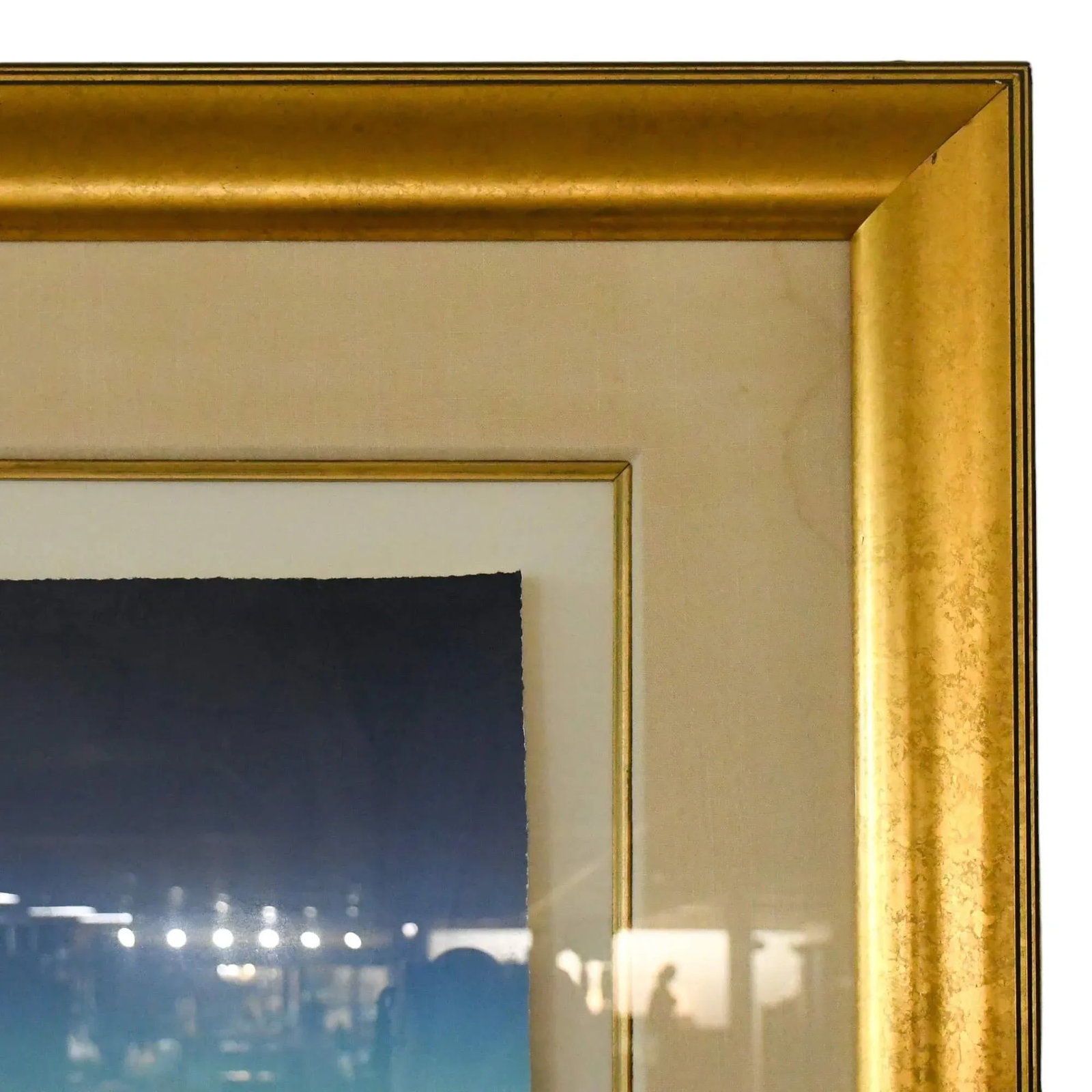 Mid 20th Century Framed Signed r.c. Gorman Lithograph "Thistle Jar" - 2