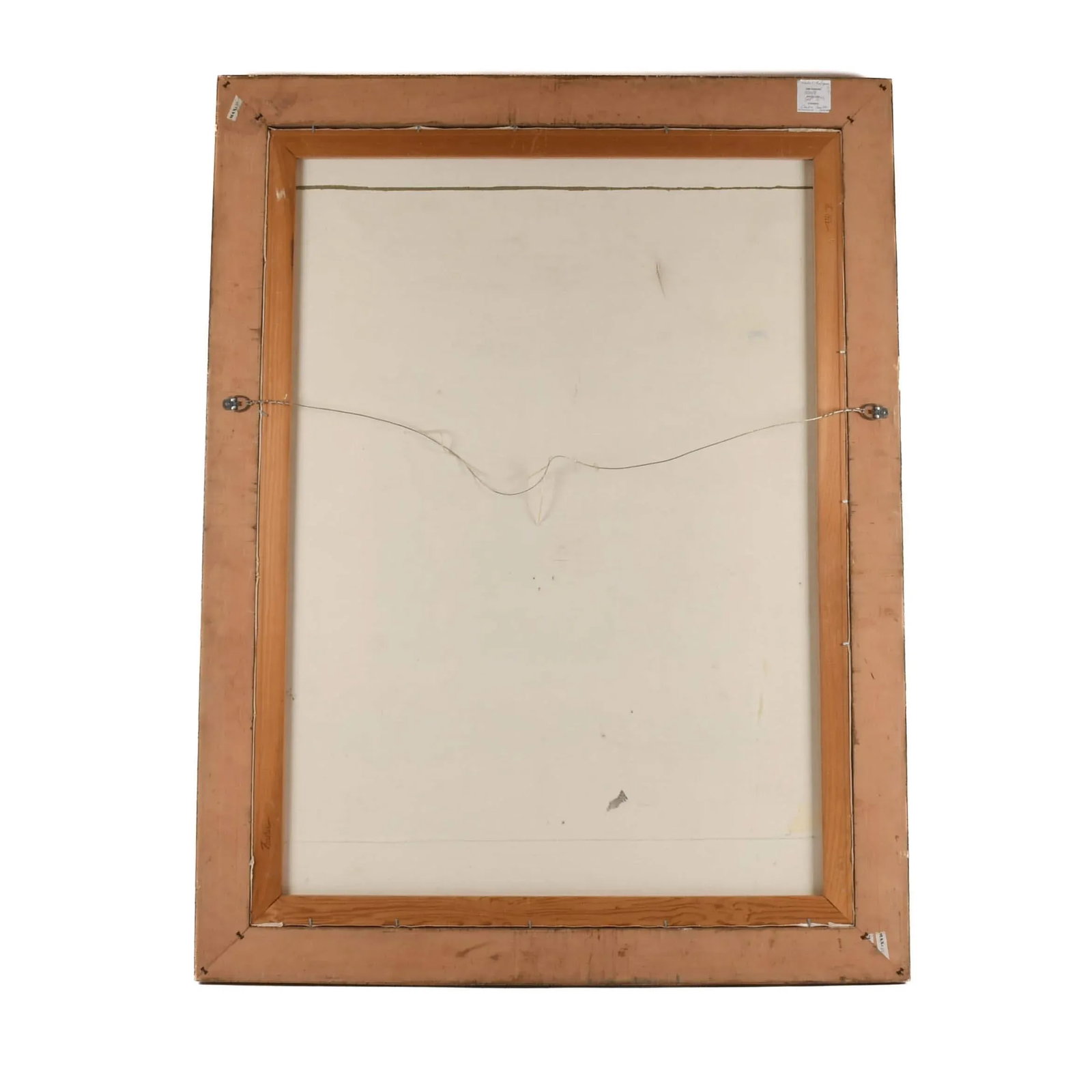 Framed Signed Francois Fressinier Mixed Media Painting - 7