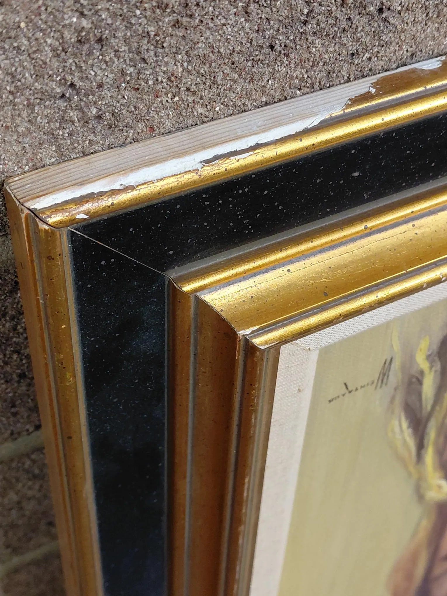 Framed Signed William Weintaraub Oil on Canvas "Beduin Boy" - 10