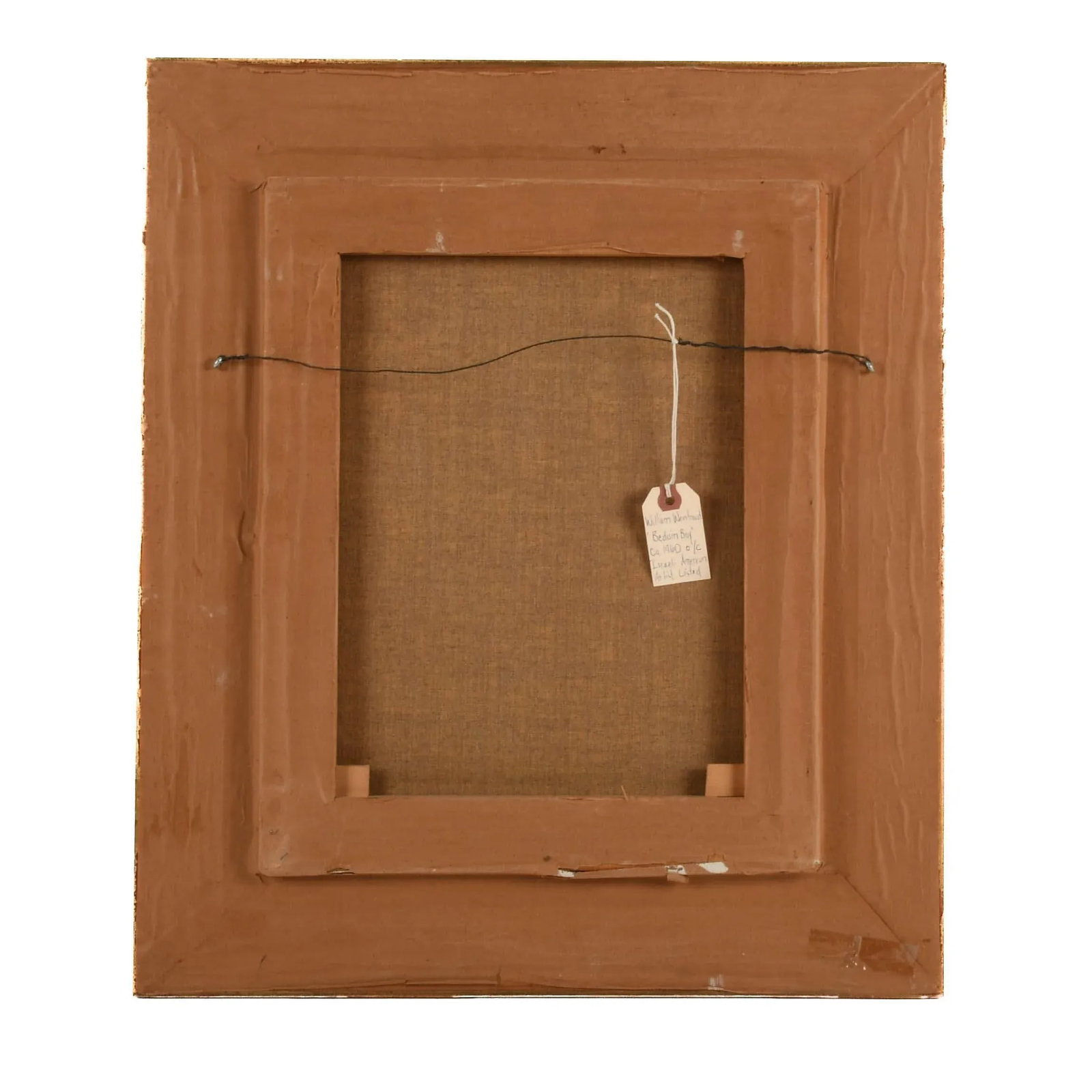 Framed Signed William Weintaraub Oil on Canvas "Beduin Boy" - 6