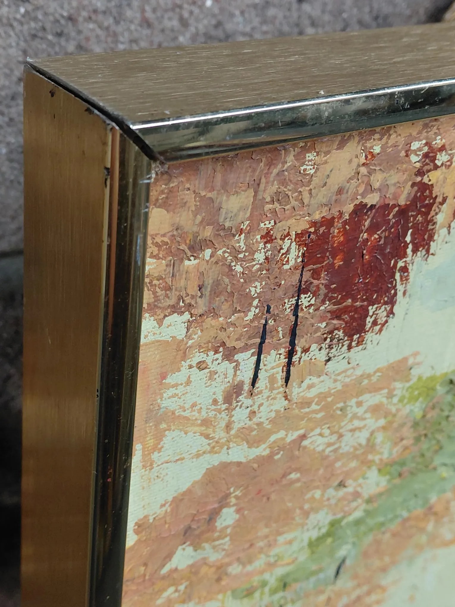 Framed Signed "Impression of Autumn" Artwork by G. Cromer - 12