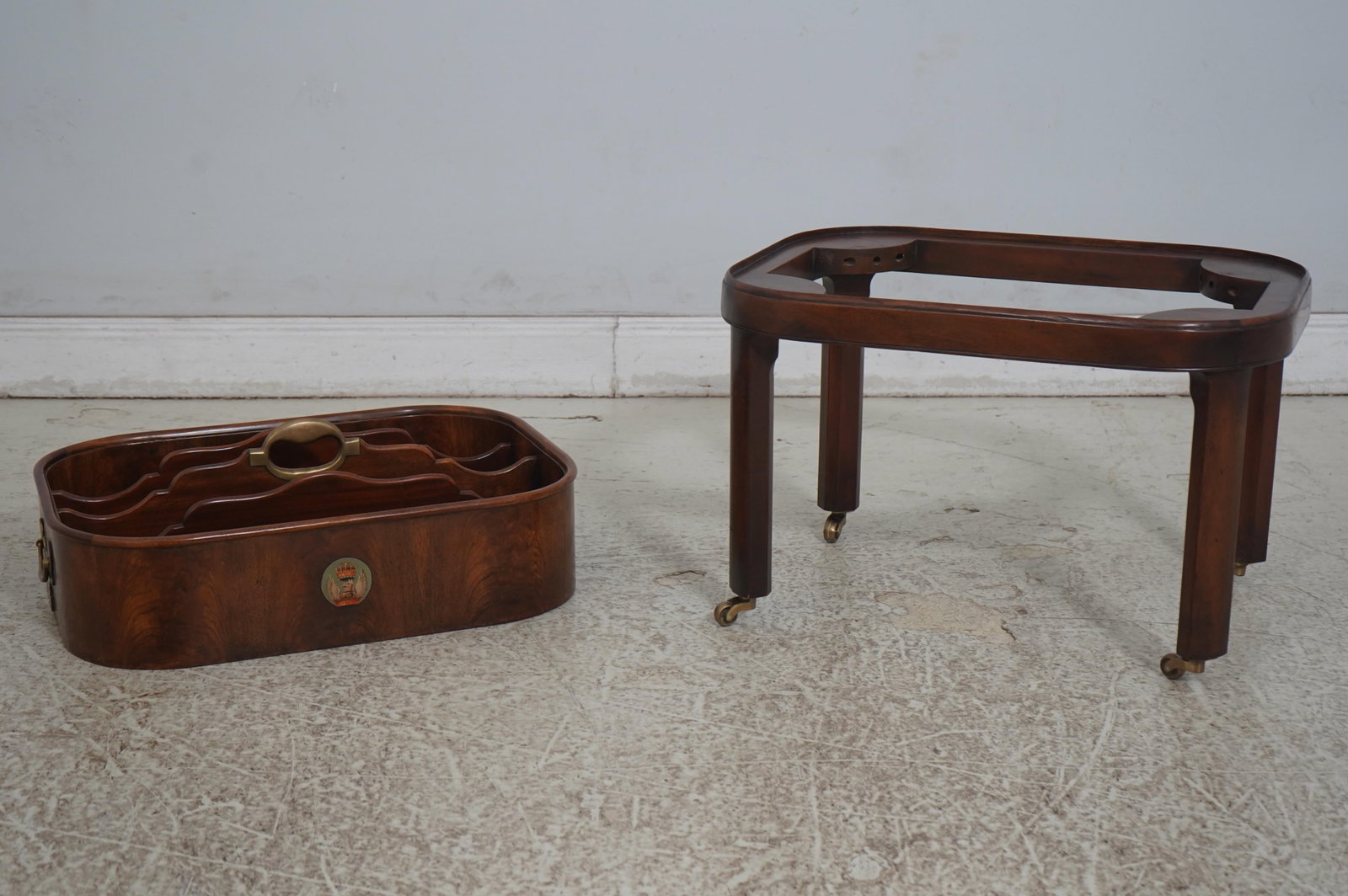 Theodore Alexander Mahogany Althorp Canterbury Magazine Rack - 13