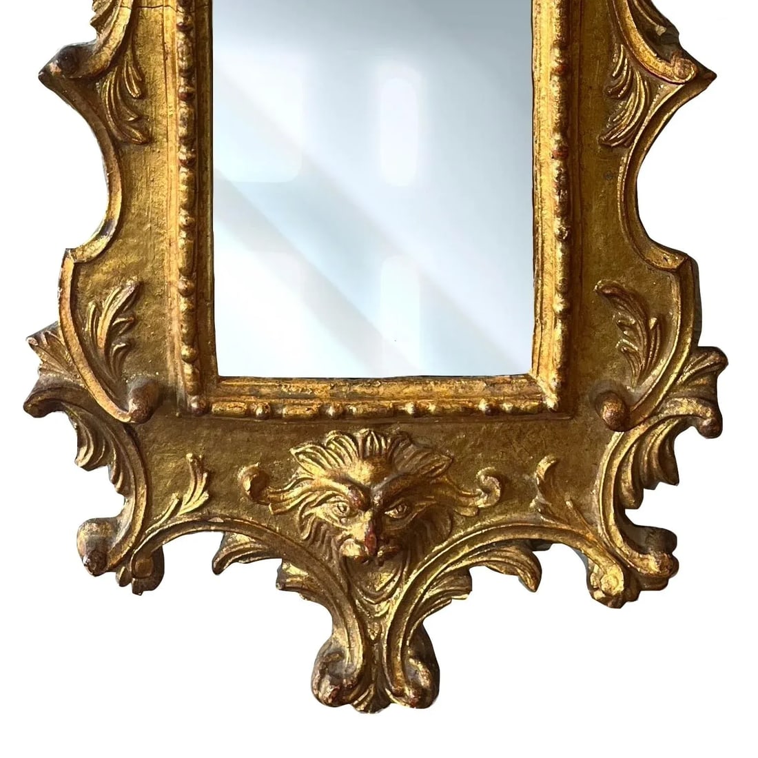 Antique Italian Baroque Florentine Gilt-Wood Mirror - 5