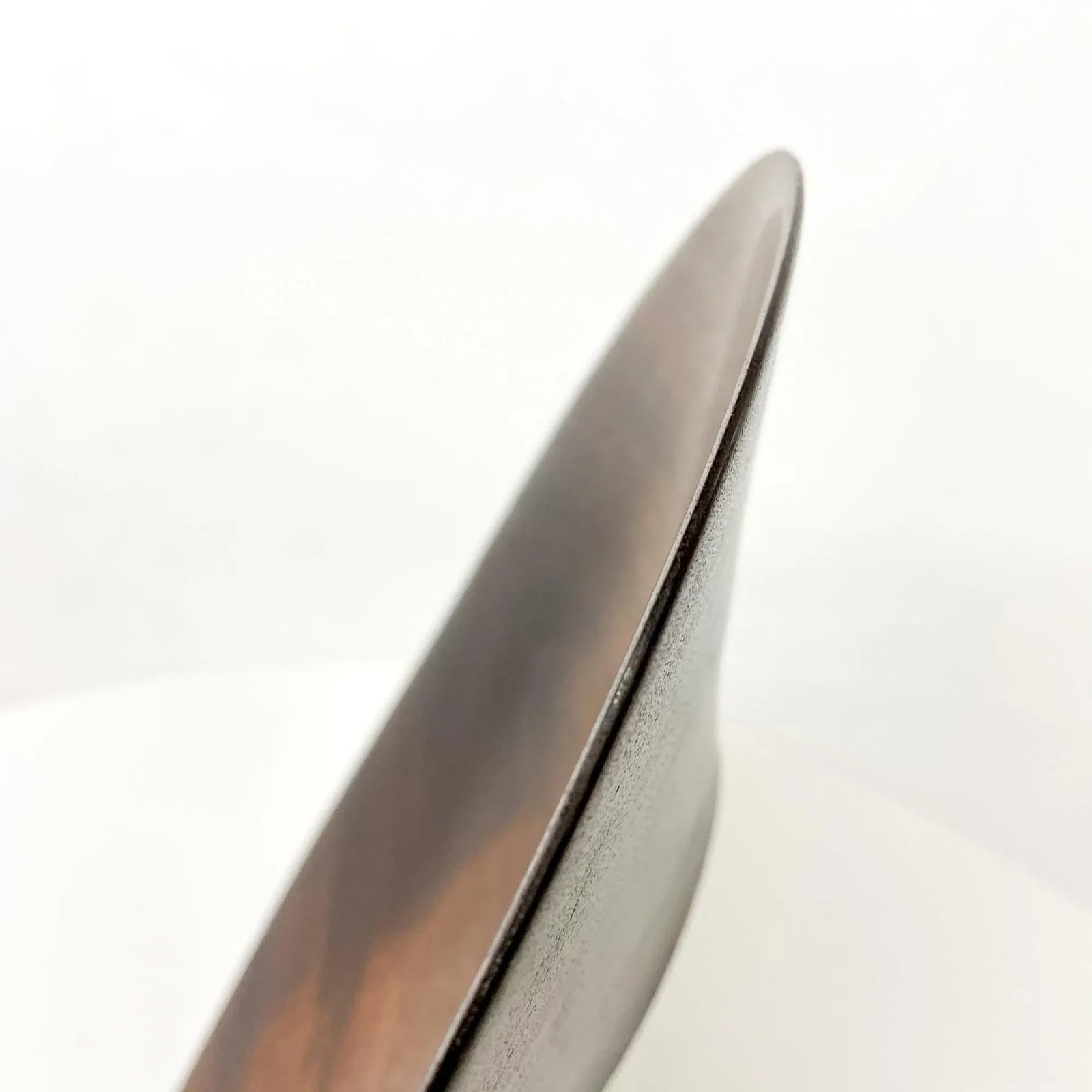 1960s Sculptural Art Plate Solid Walnut Wood Nakashima Era Signed - 7